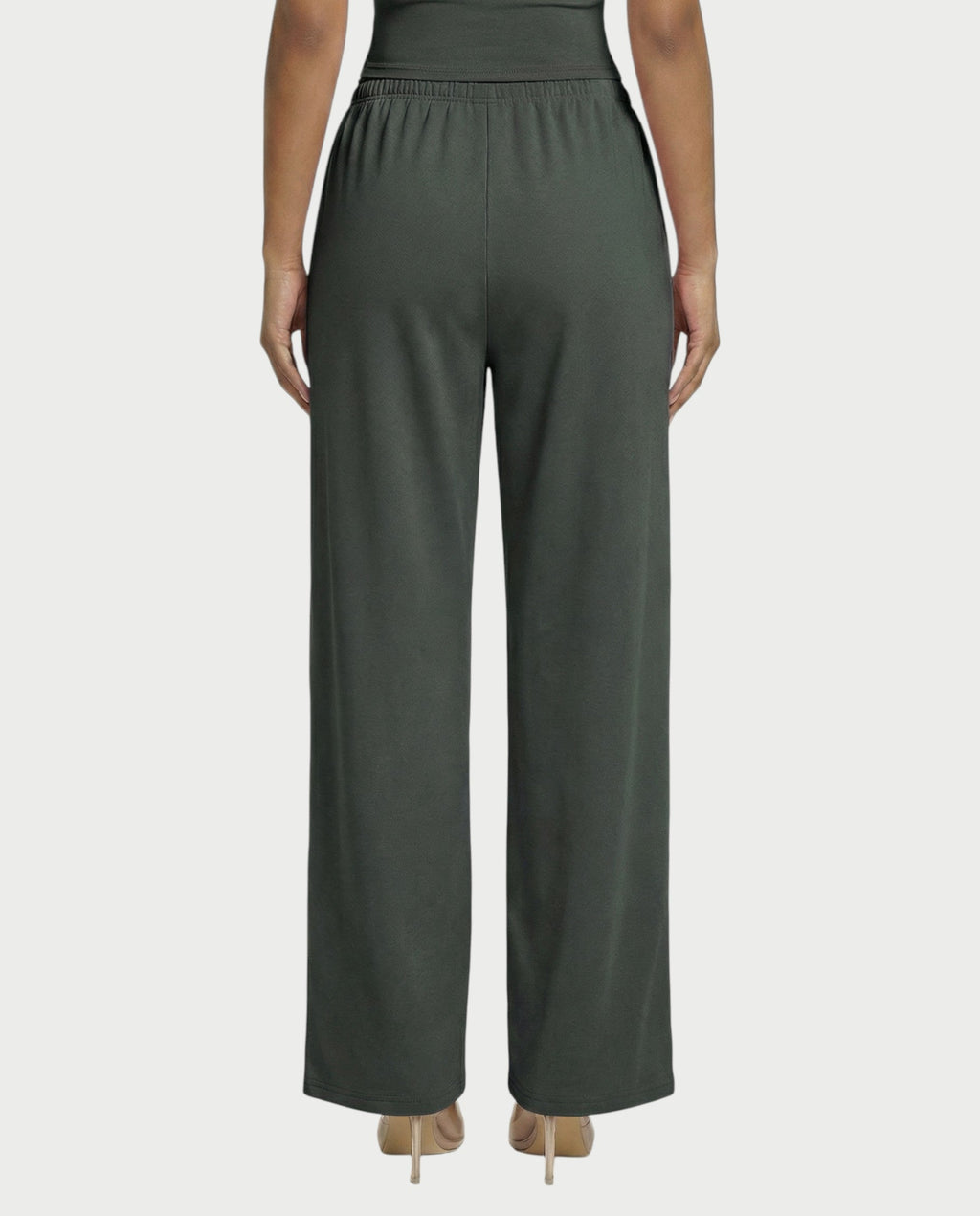 Wide-leg Drawstring Pants