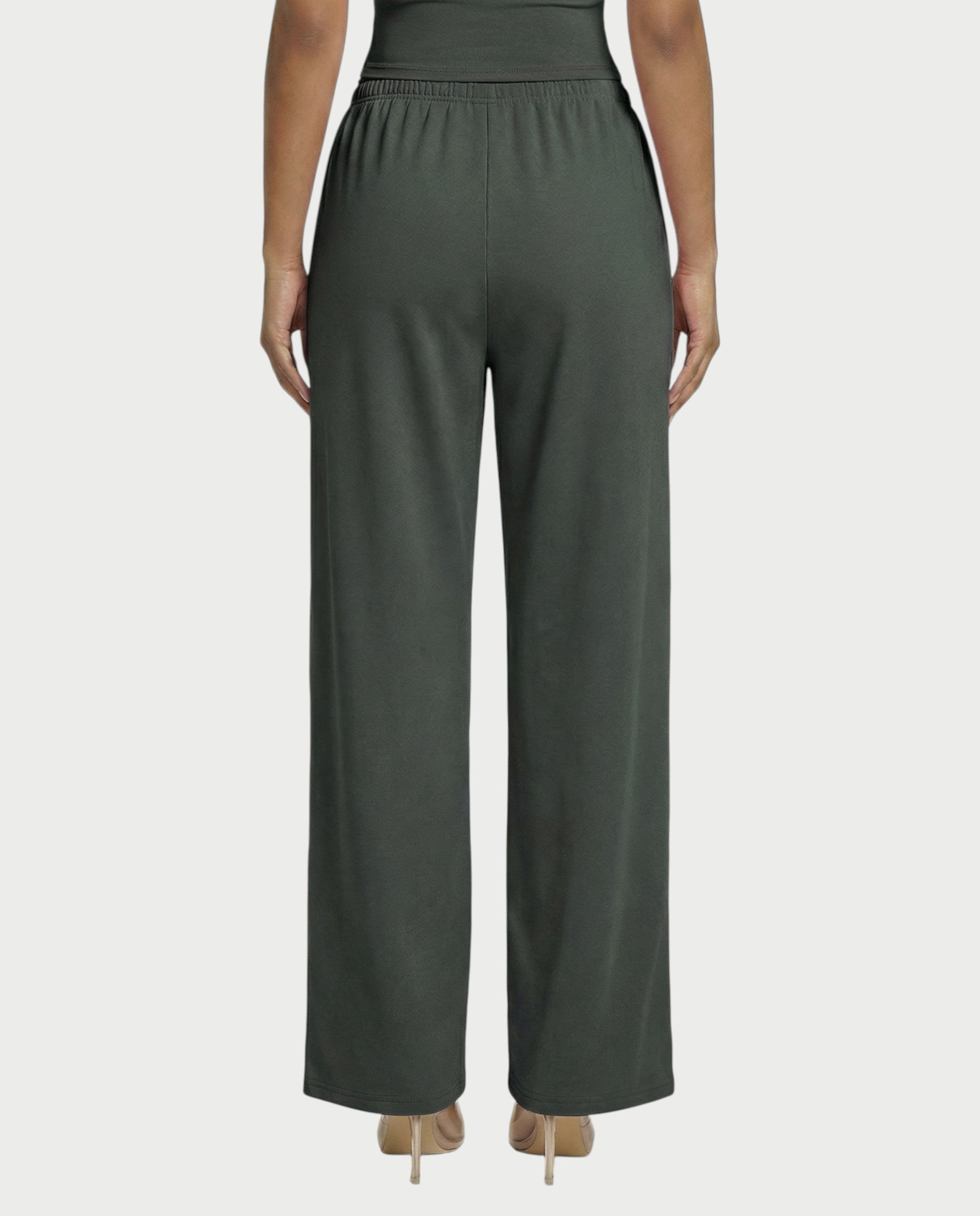 Wide-leg Drawstring Pants