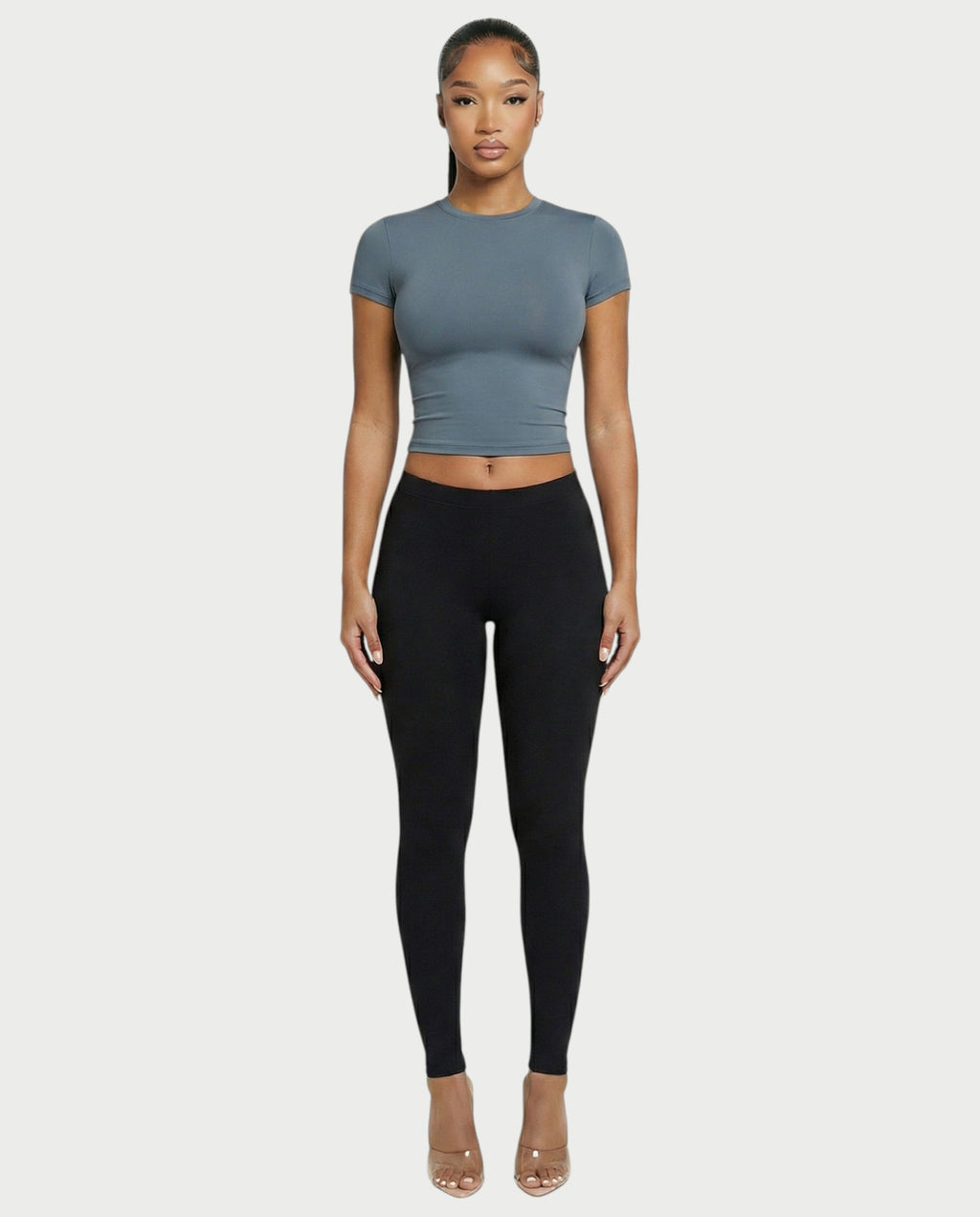 Crew Neck Slim-Fit Top