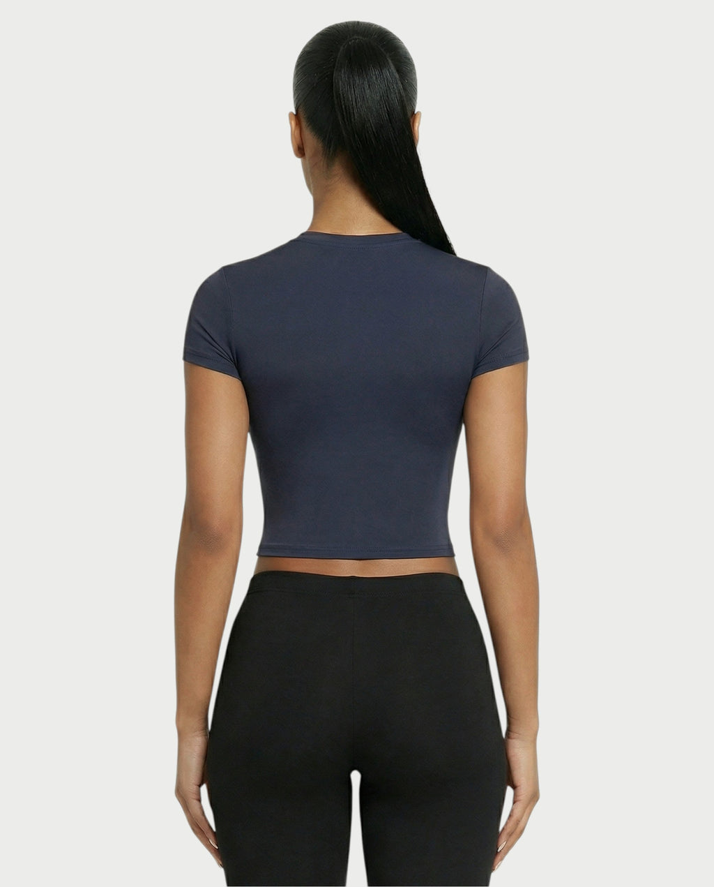Crew Neck Slim-Fit Top