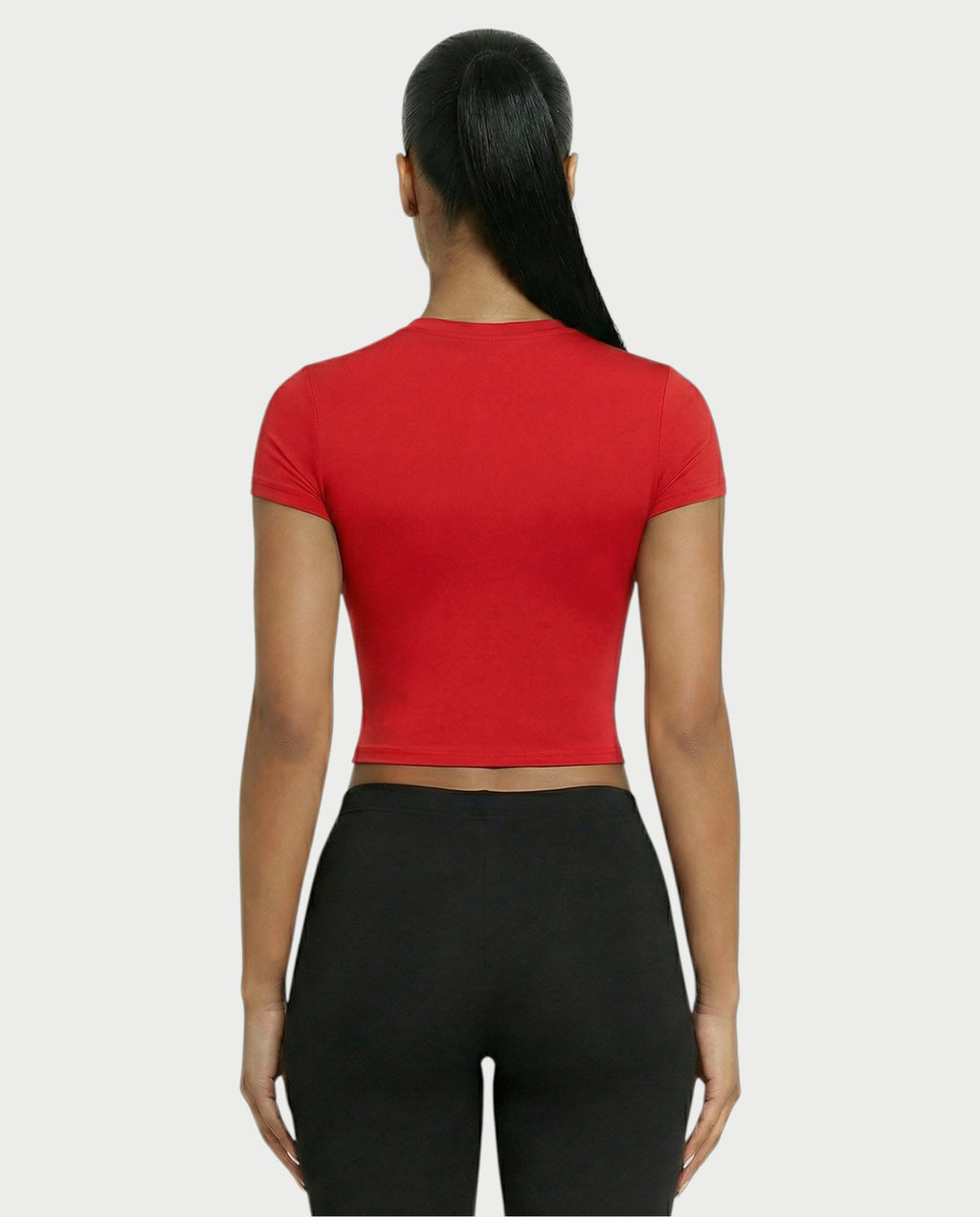 Crew Neck Slim-Fit Top