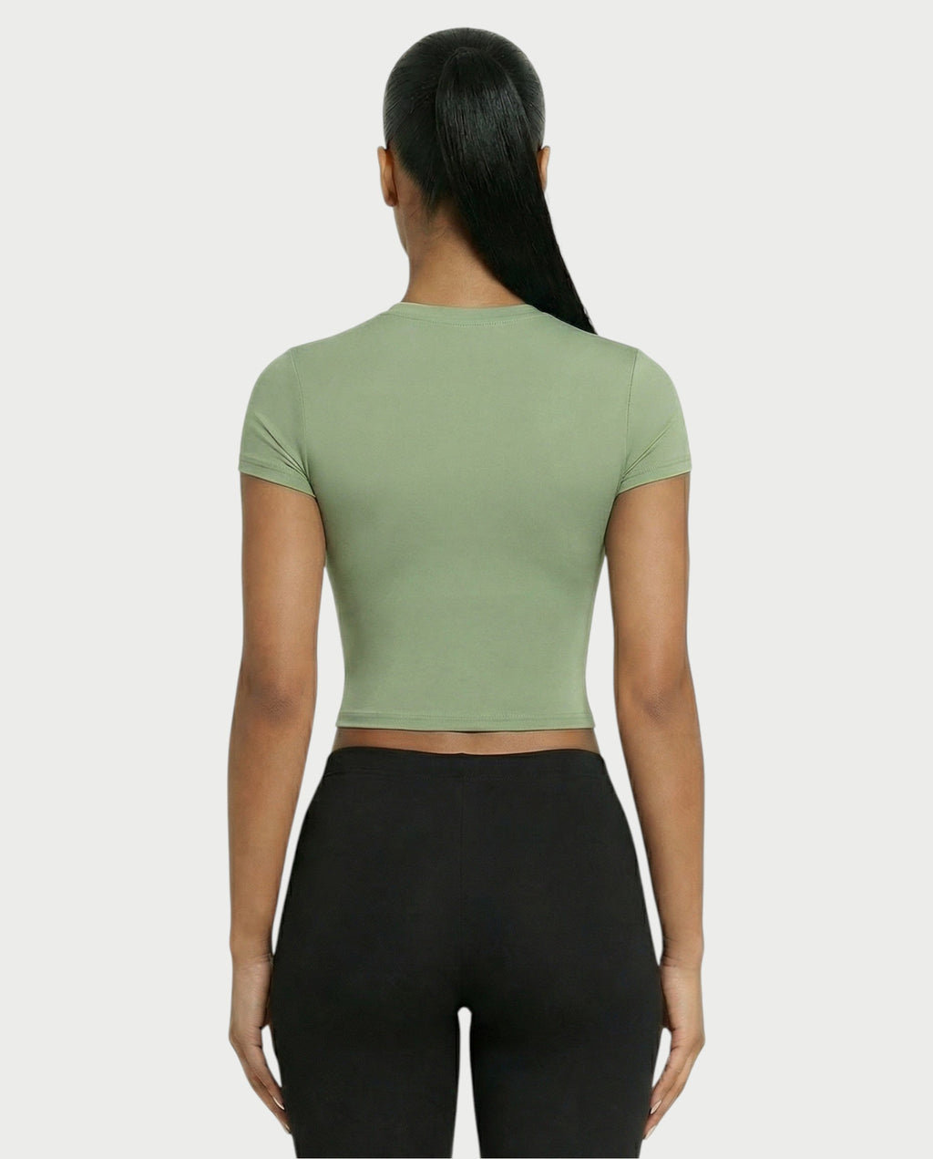 Crew Neck Slim-Fit Top