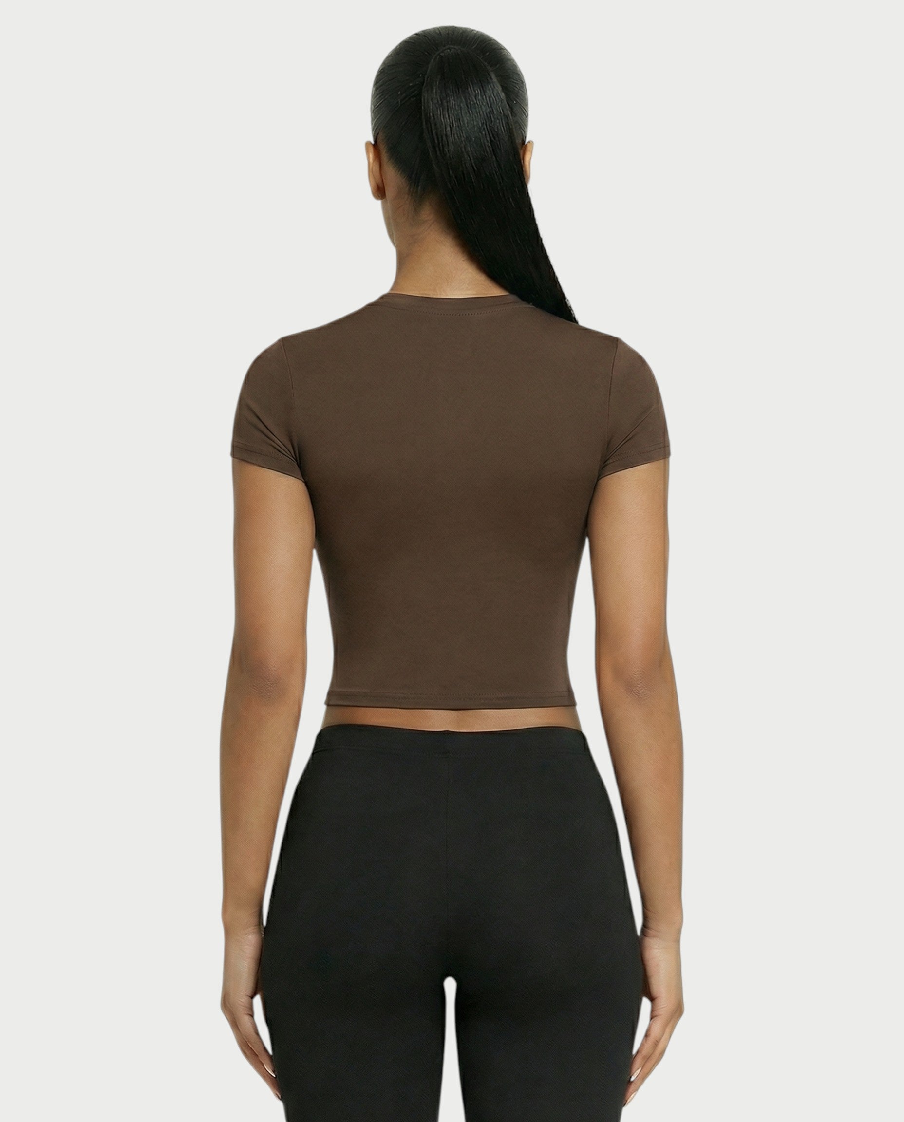 Crew Neck Slim-Fit Top