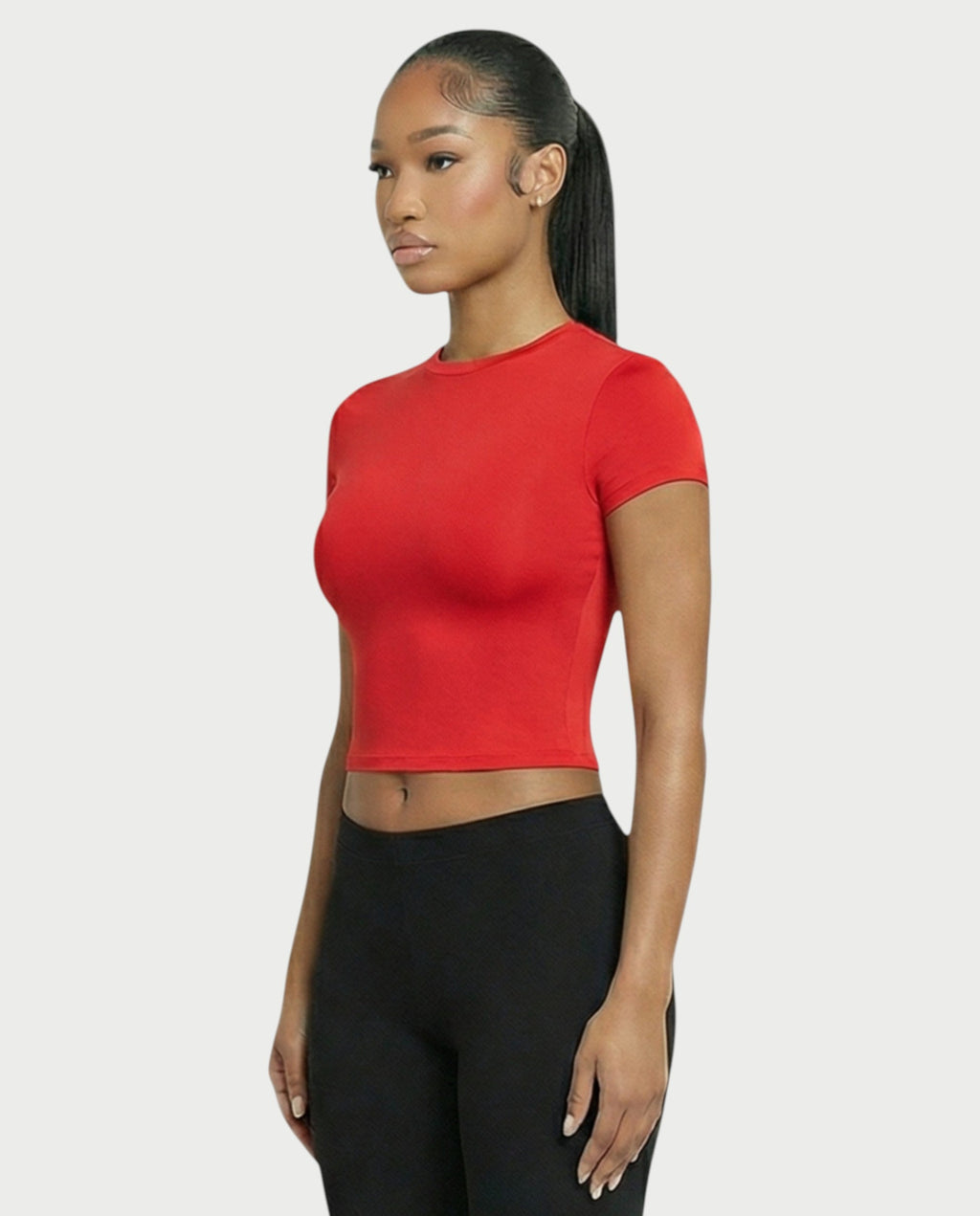 Crew Neck Slim-Fit Top