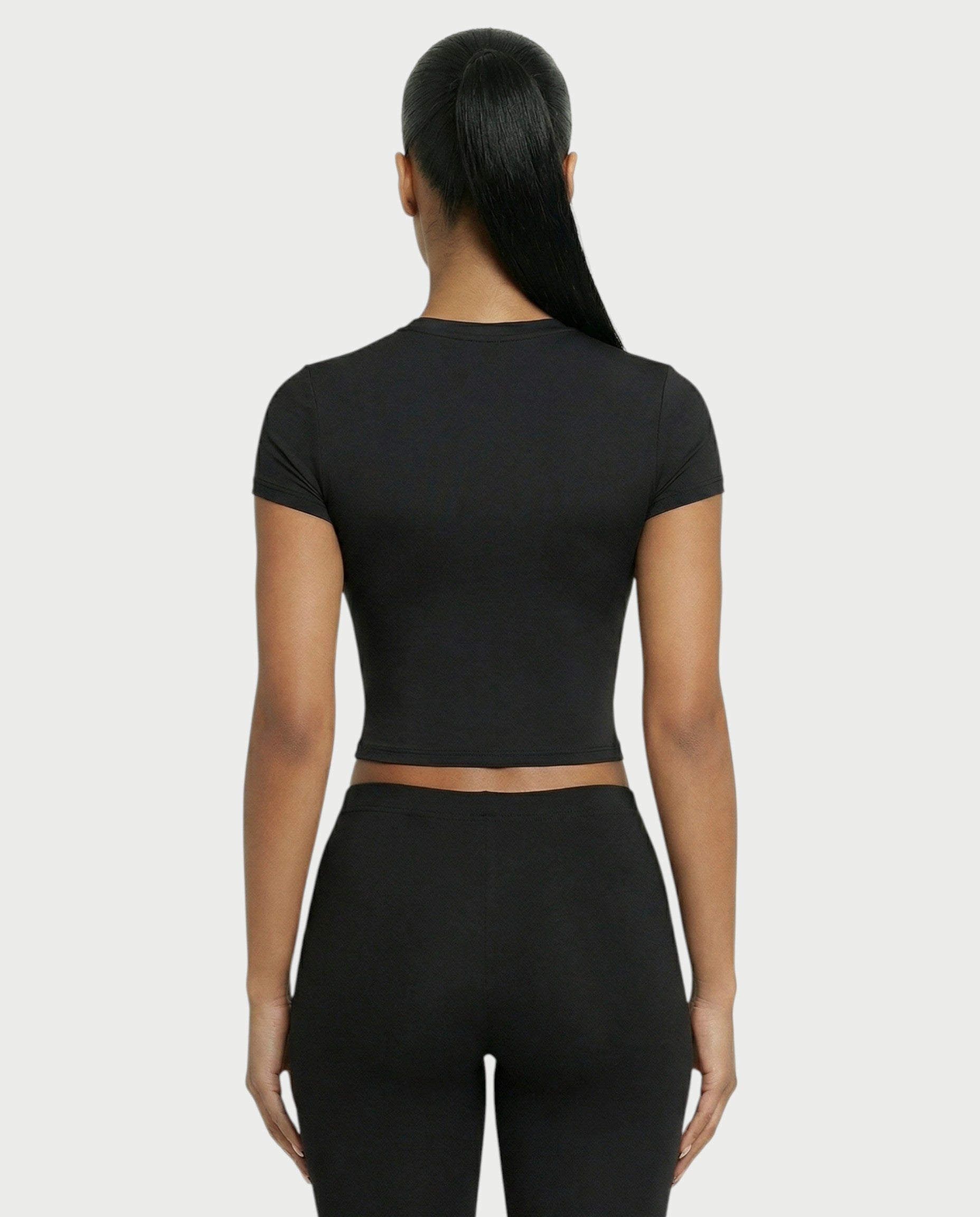 Crew Neck Slim-Fit Top