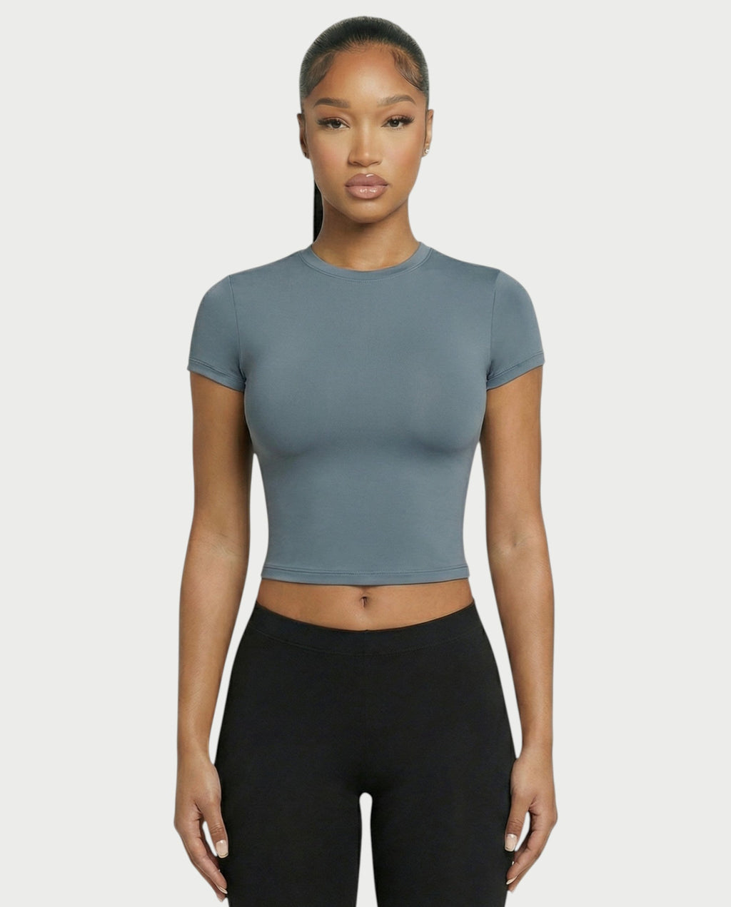 Crew Neck Slim-Fit Top