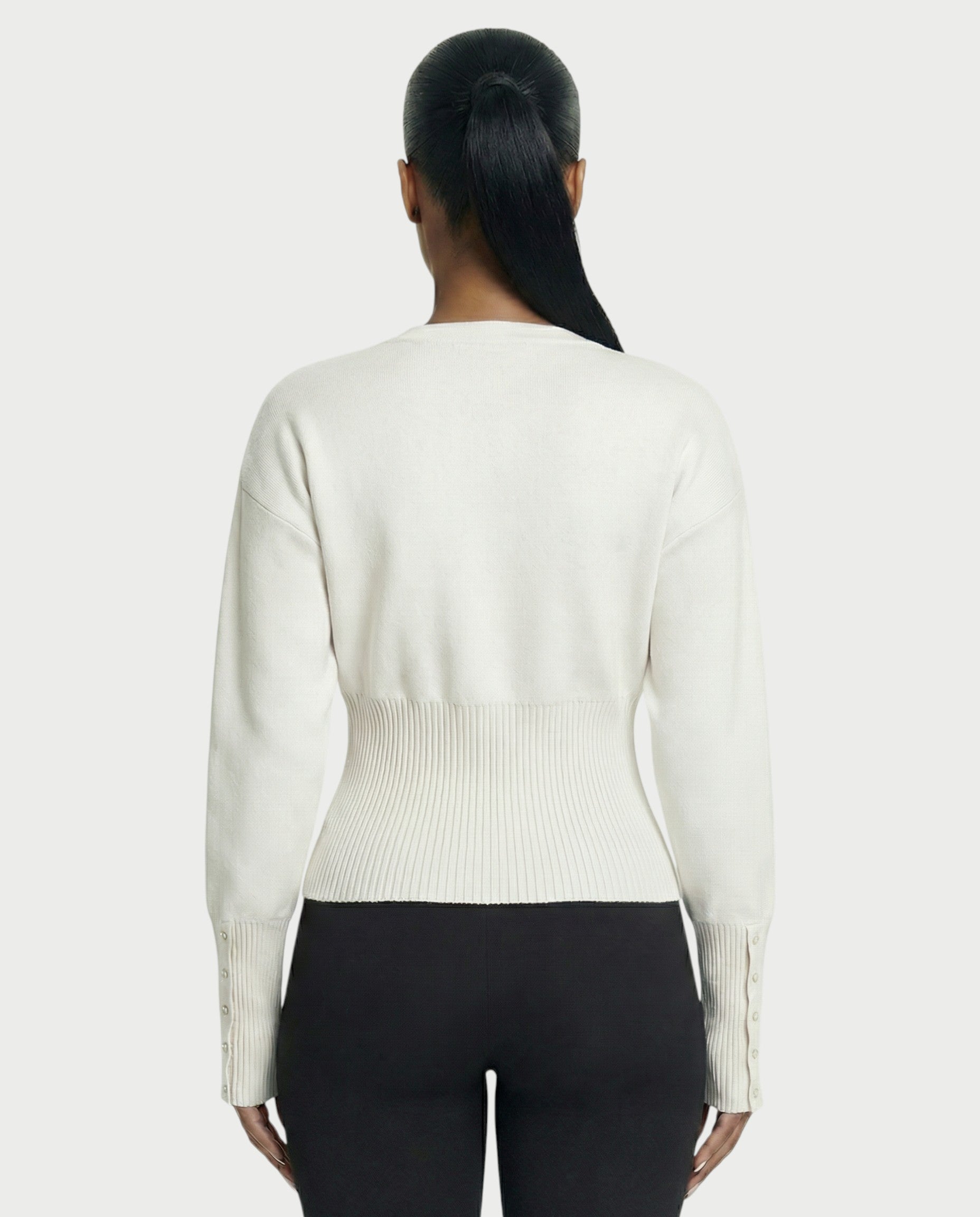 Button-Up Long Sleeve Cardigan
