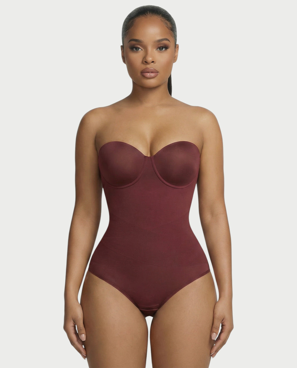 Strapless Corset Shapewear Bodysuit