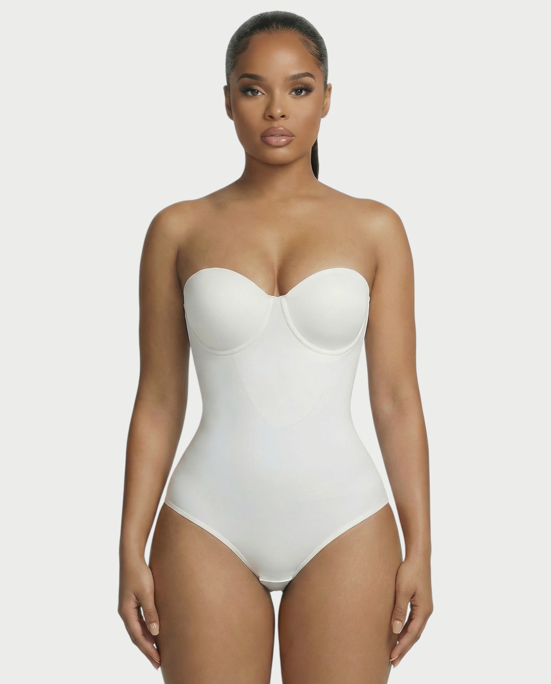 Strapless Corset Shapewear Bodysuit