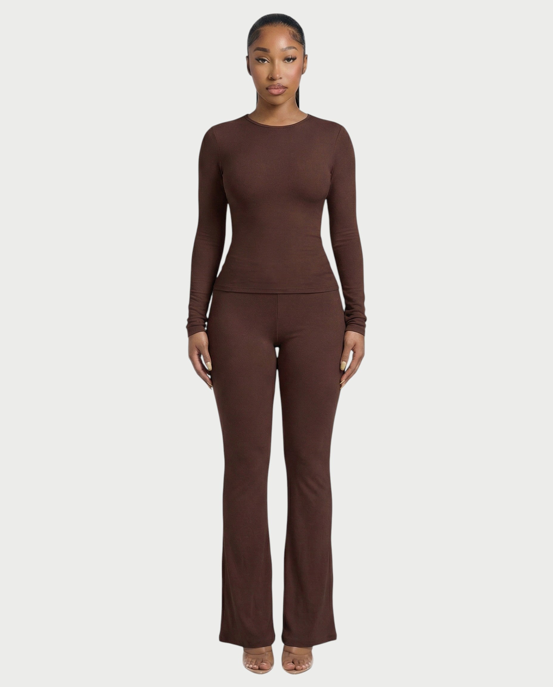 Long Sleeve Top & Trouser Lounge Set