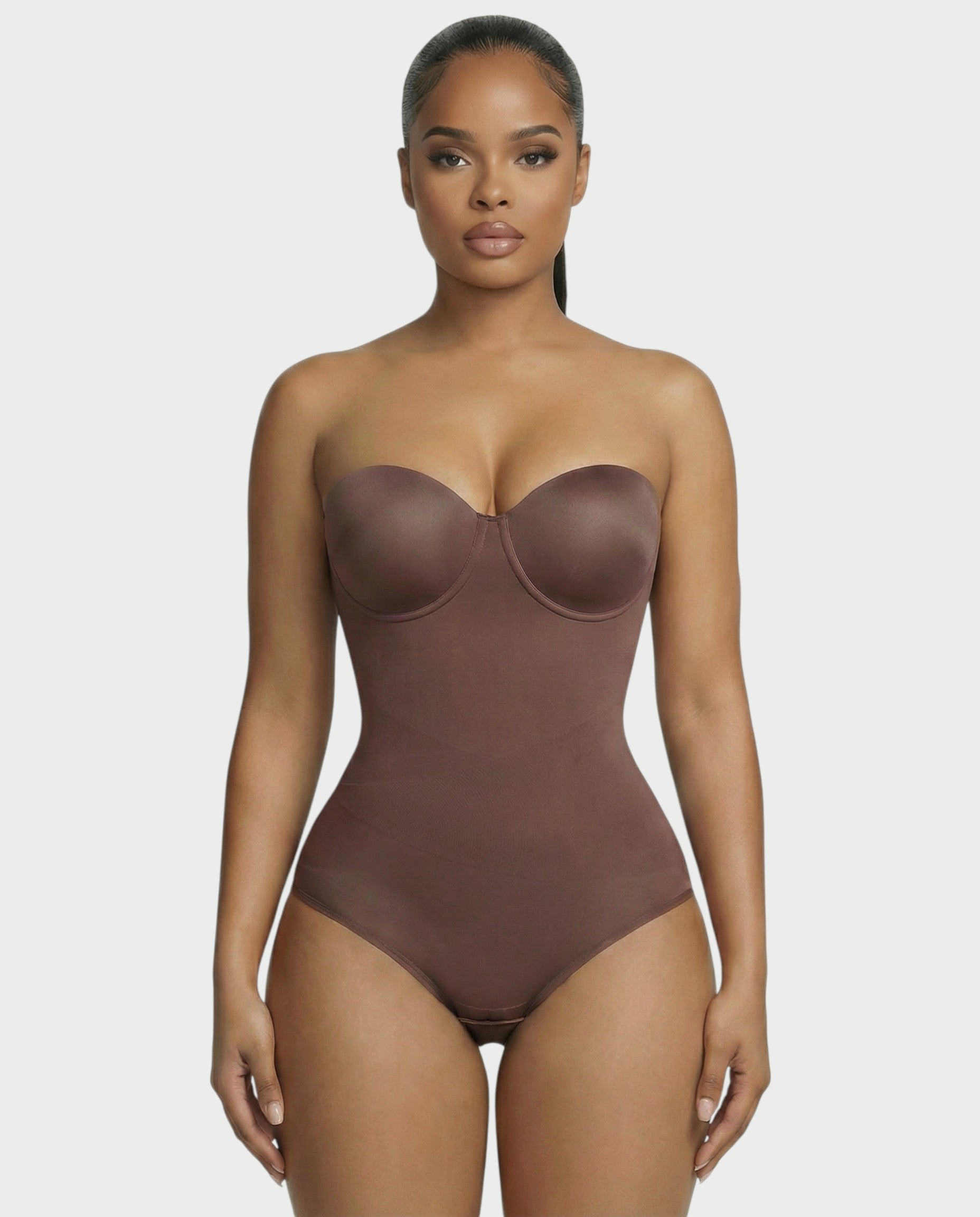 Strapless Corset Shapewear Bodysuit