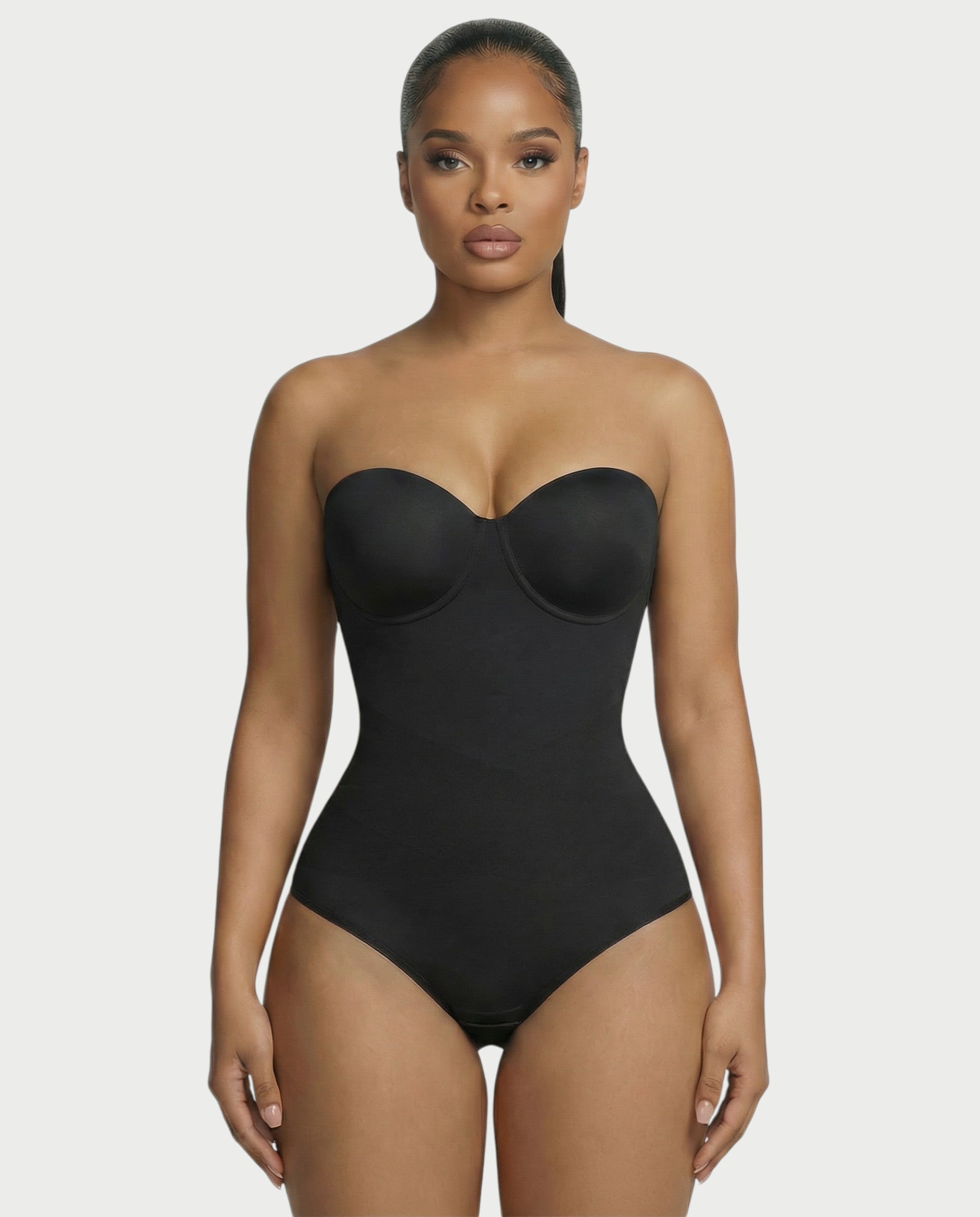 Strapless Corset Shapewear Bodysuit