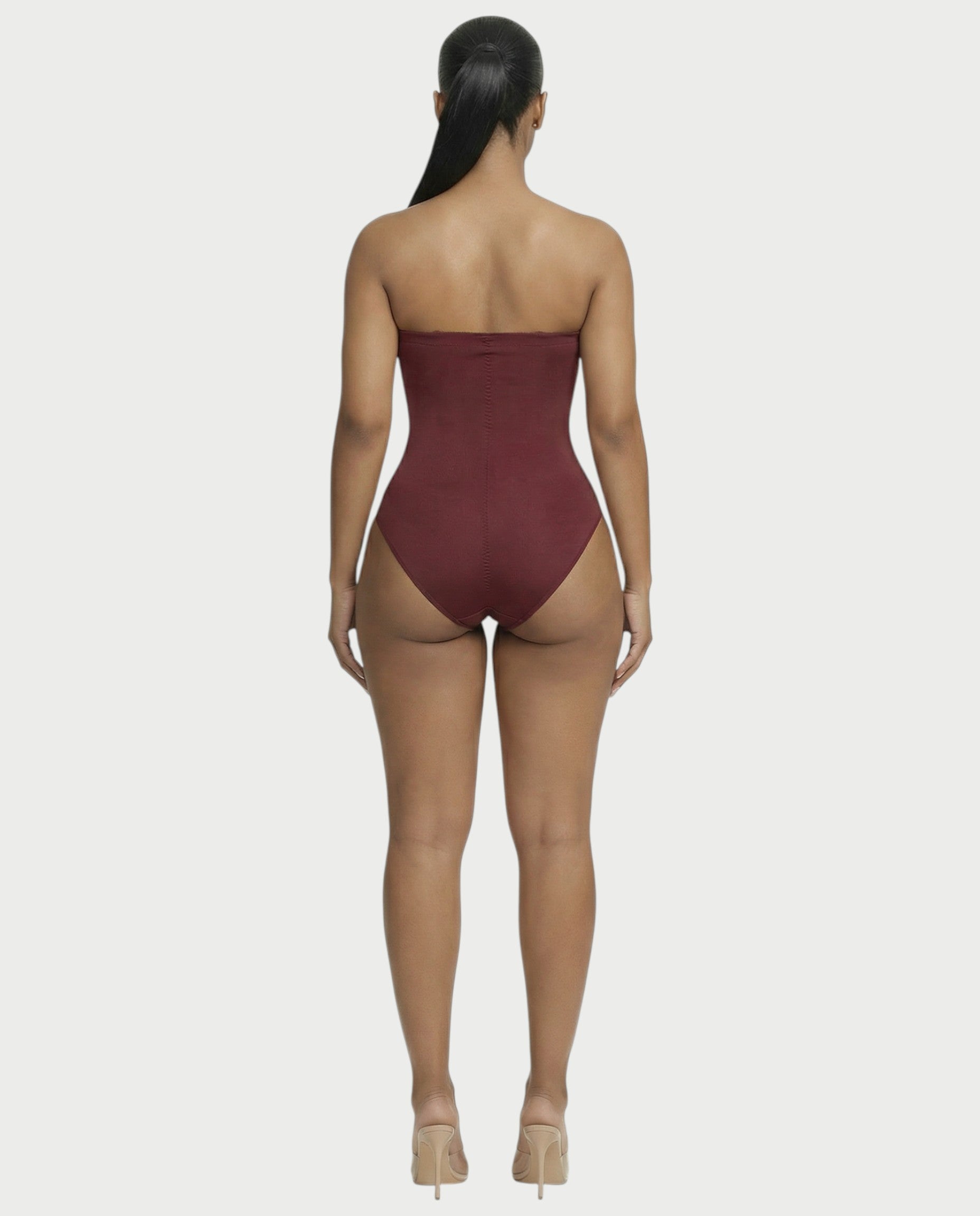 Strapless Corset Shapewear Bodysuit
