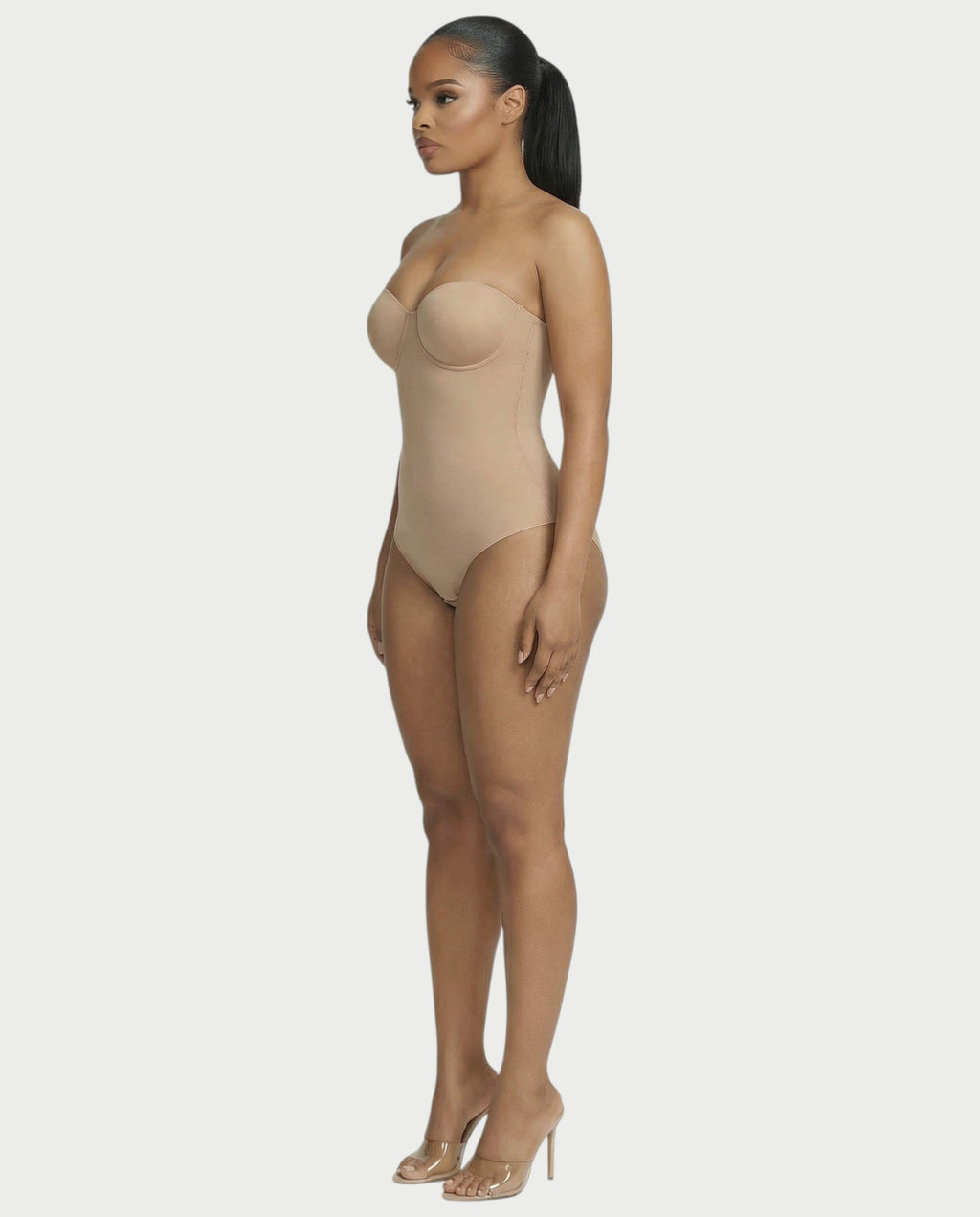 Strapless Corset Shapewear Bodysuit