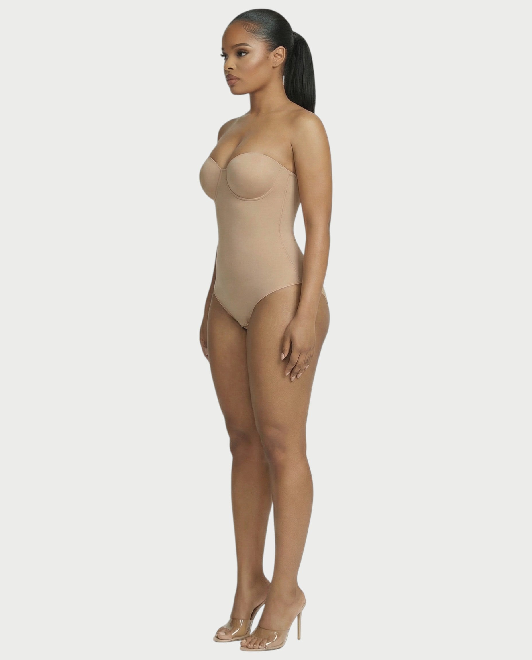 Strapless Corset Shapewear Bodysuit