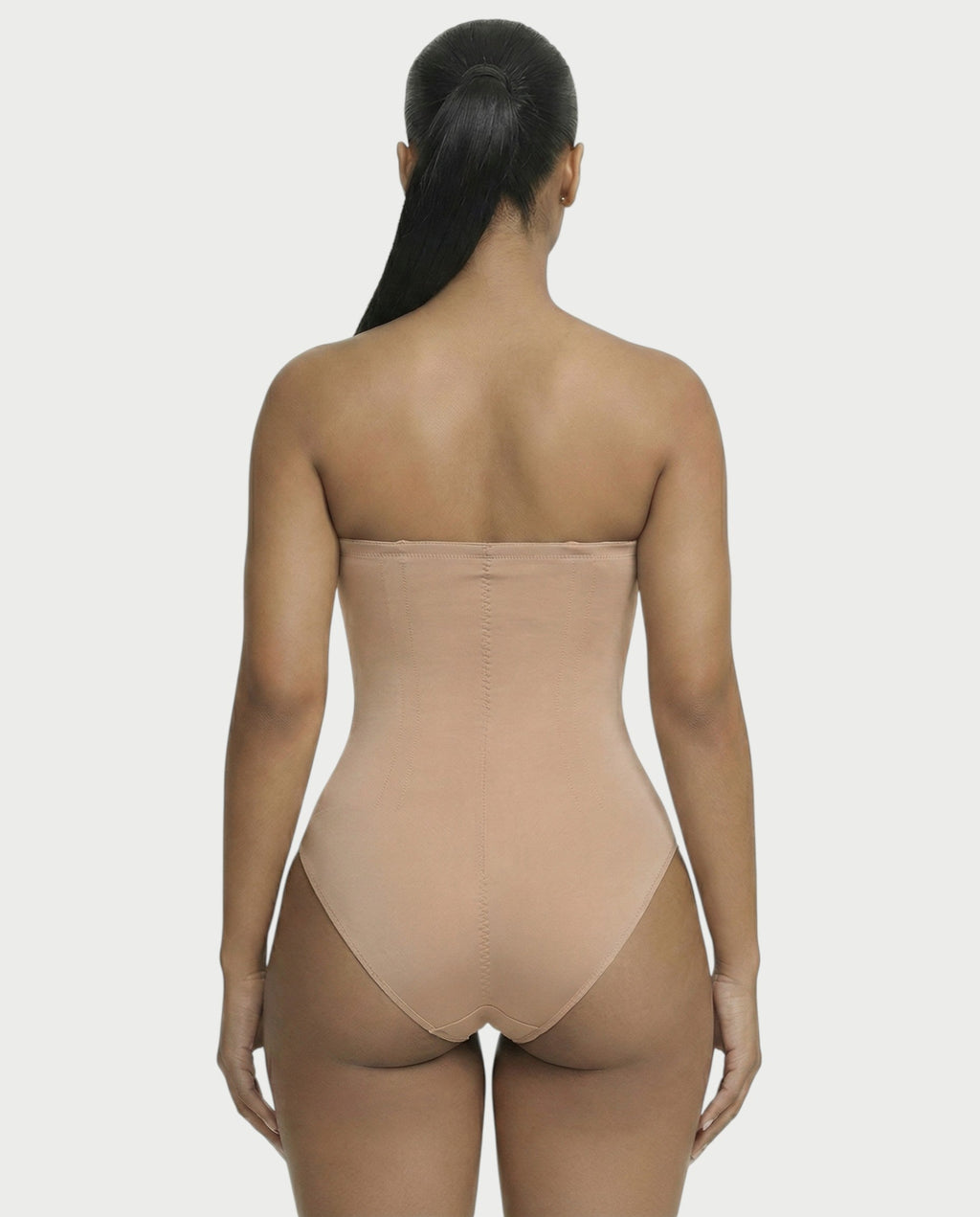 Strapless Corset Shapewear Bodysuit