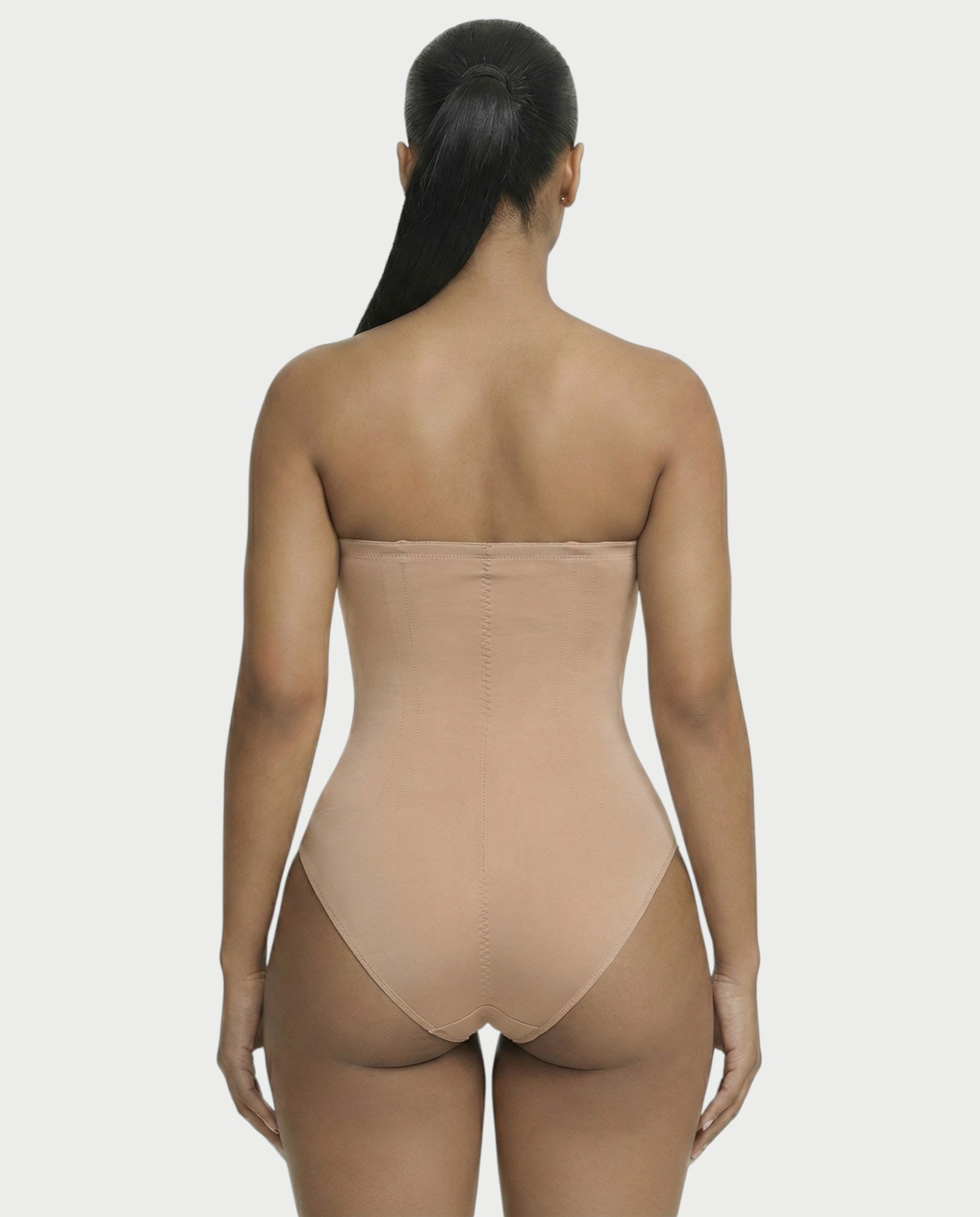 Strapless Corset Shapewear Bodysuit