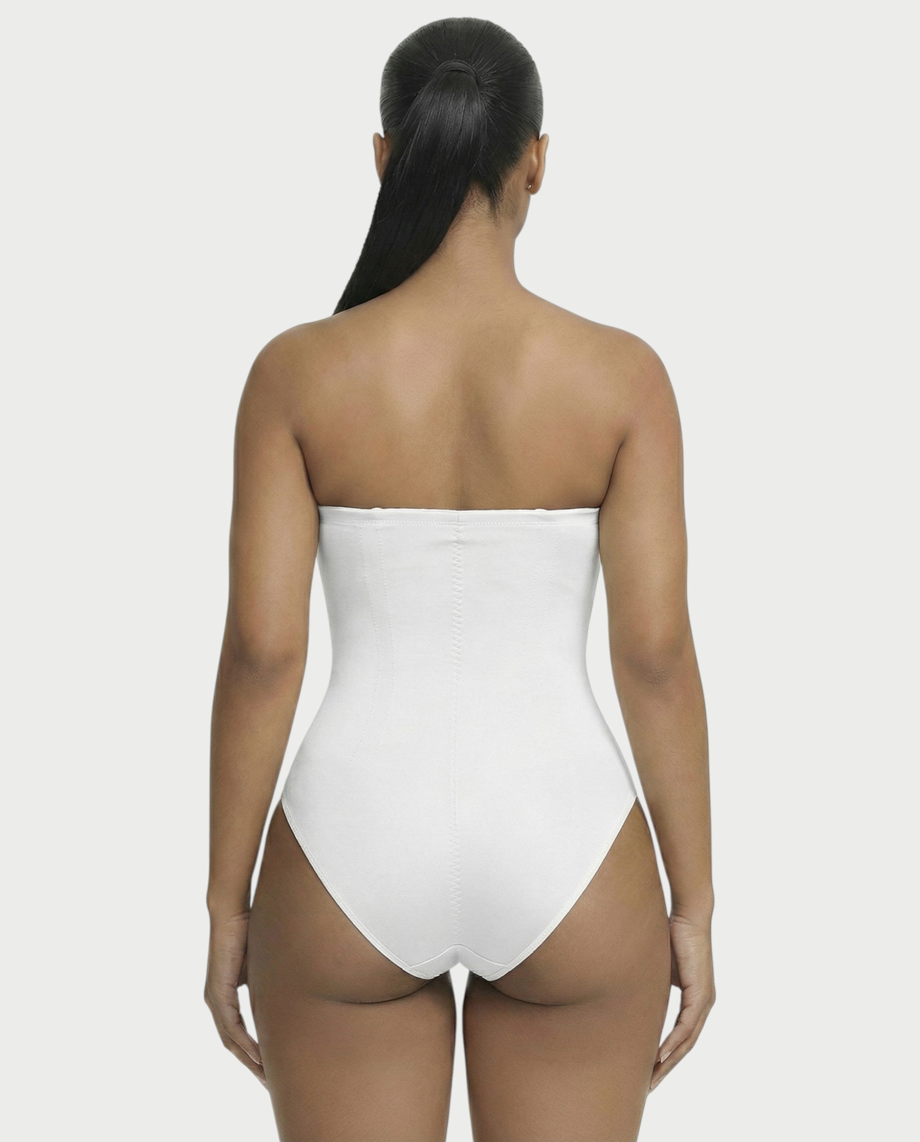 Strapless Corset Shapewear Bodysuit