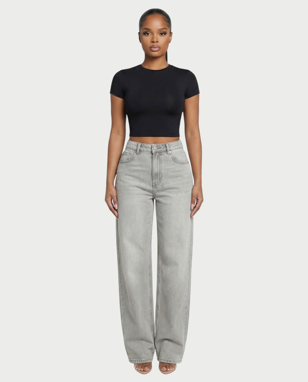 Baggy Fit Wide Leg Denim Pants