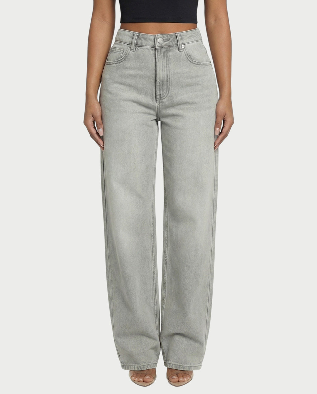Baggy Fit Wide Leg Denim Pants