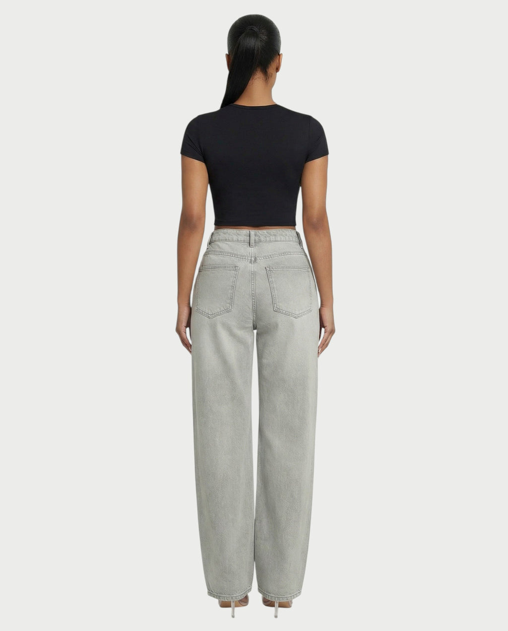 Baggy Fit Wide Leg Denim Pants