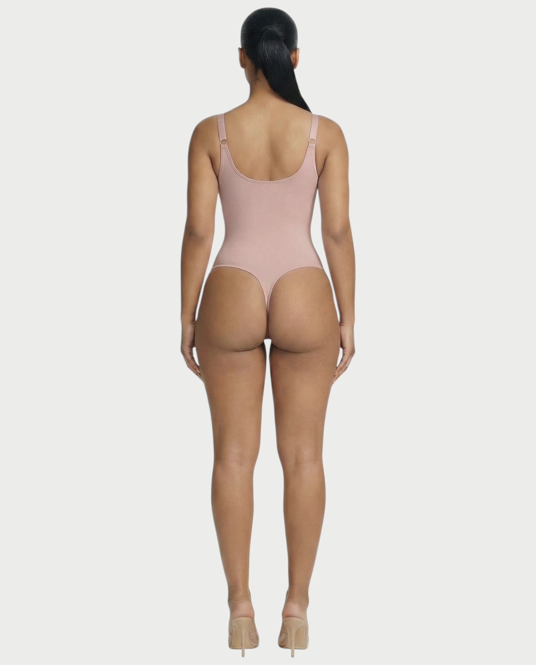 Deep-V Neck Shapewear Bodysuit