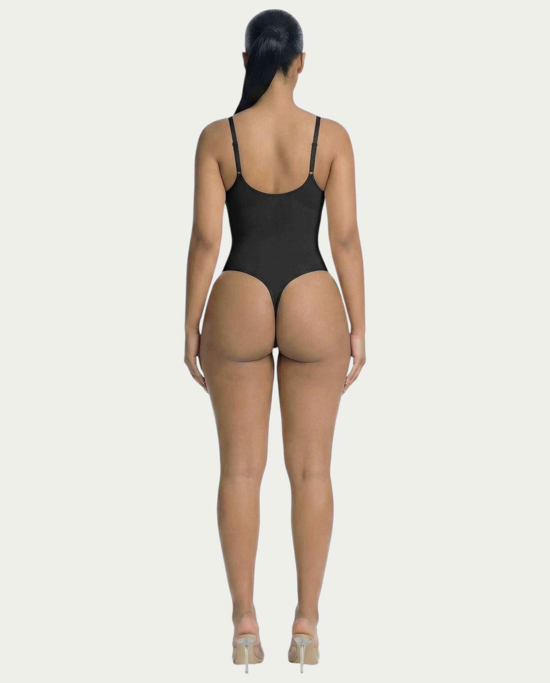 Seamless Strong Compression Zip Front Bodysuit