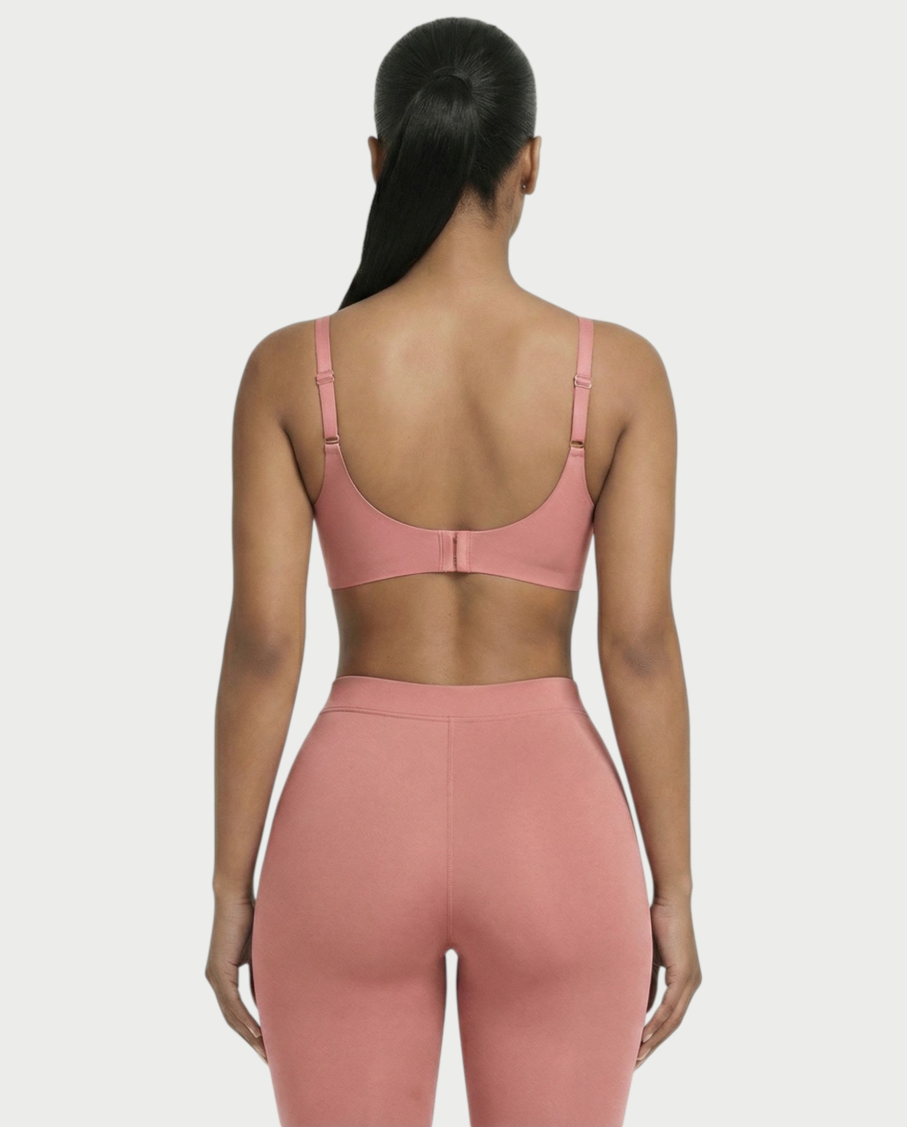 AKIANA Seamless Deep-V Jelly Bra