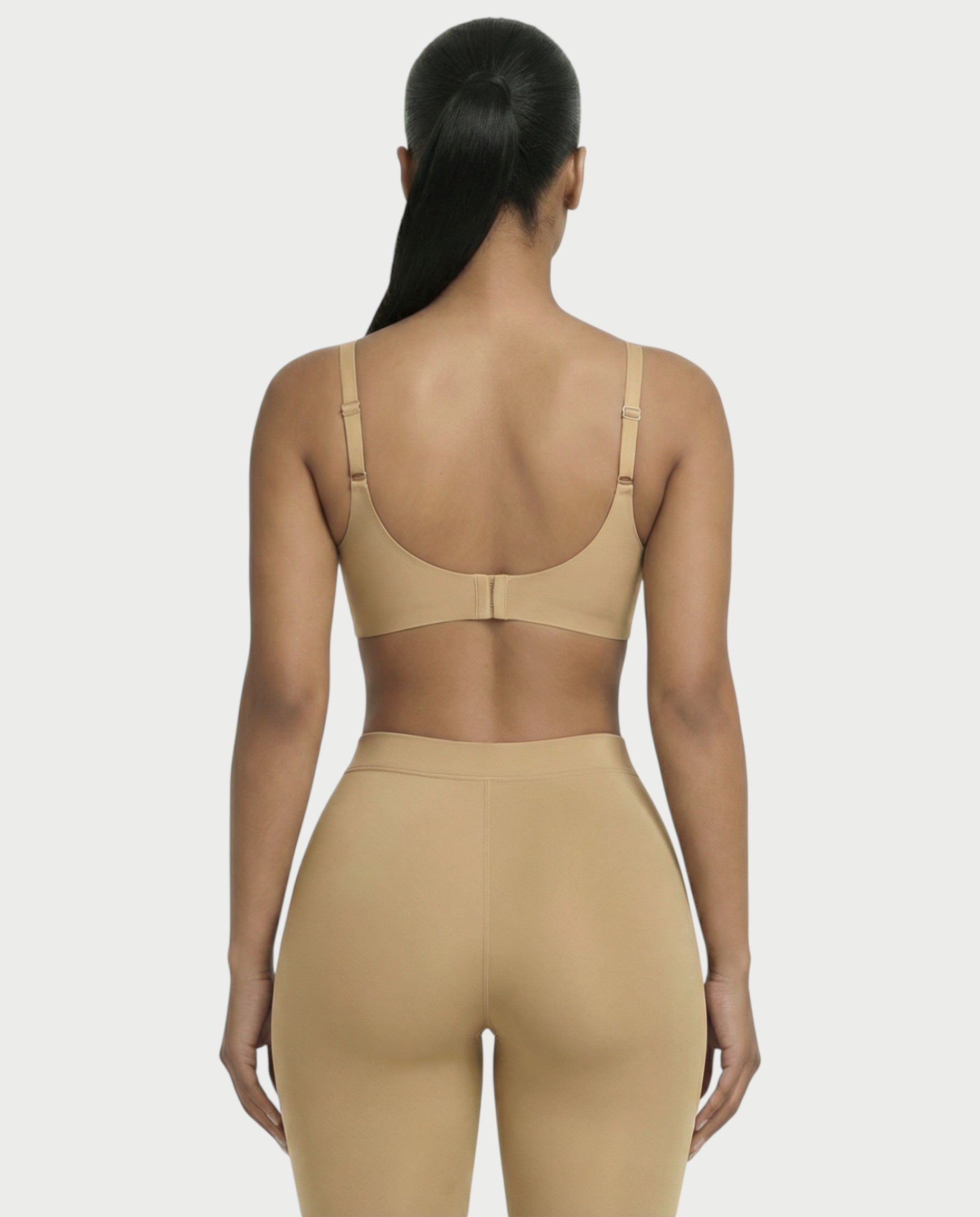 AKIANA Seamless Deep-V Jelly Bra