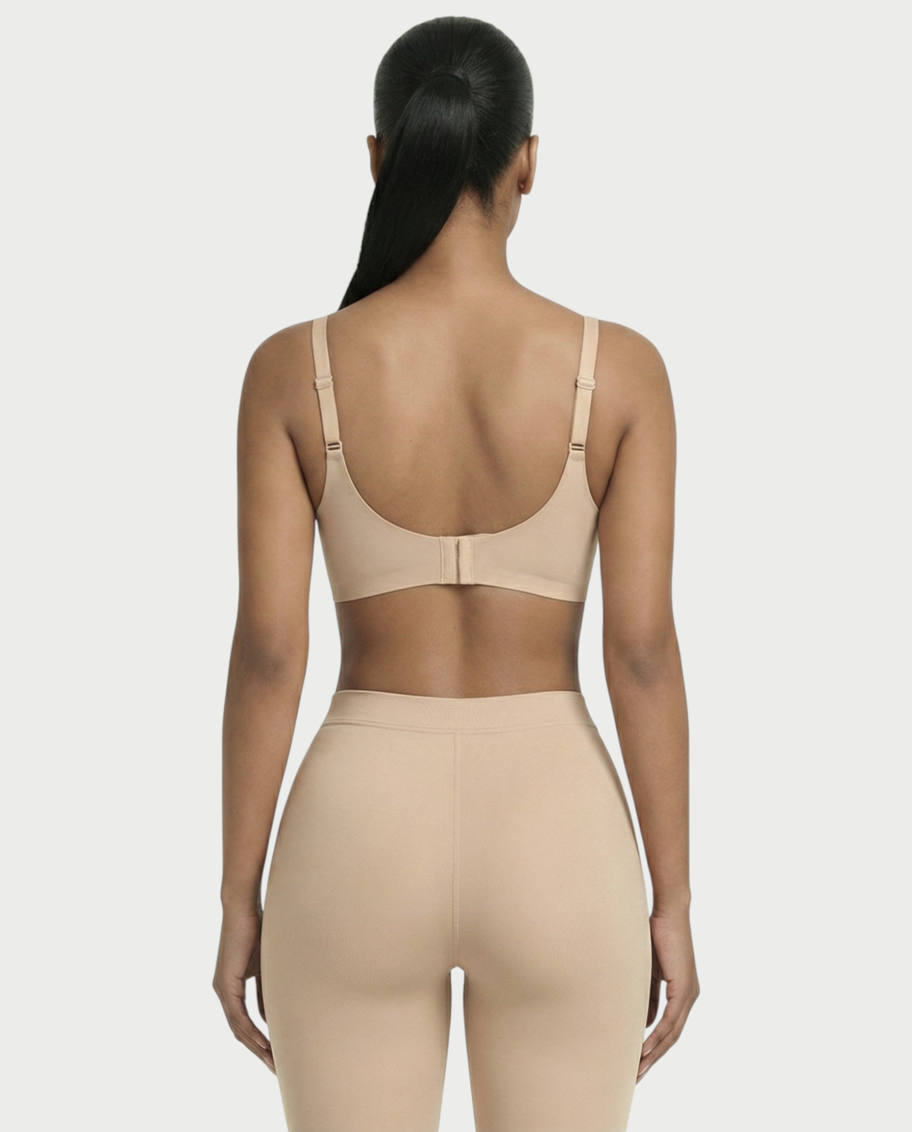 AKIANA Seamless Deep-V Jelly Bra