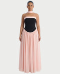 MARLIN Pleated Maxi Dress