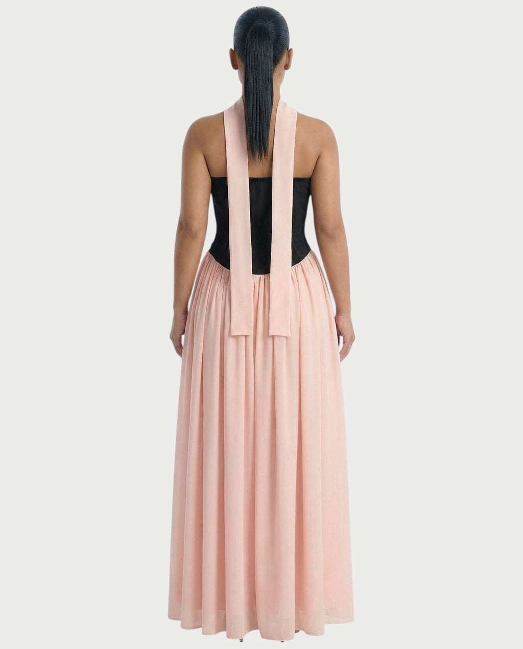 MARLIN Pleated Maxi Dress