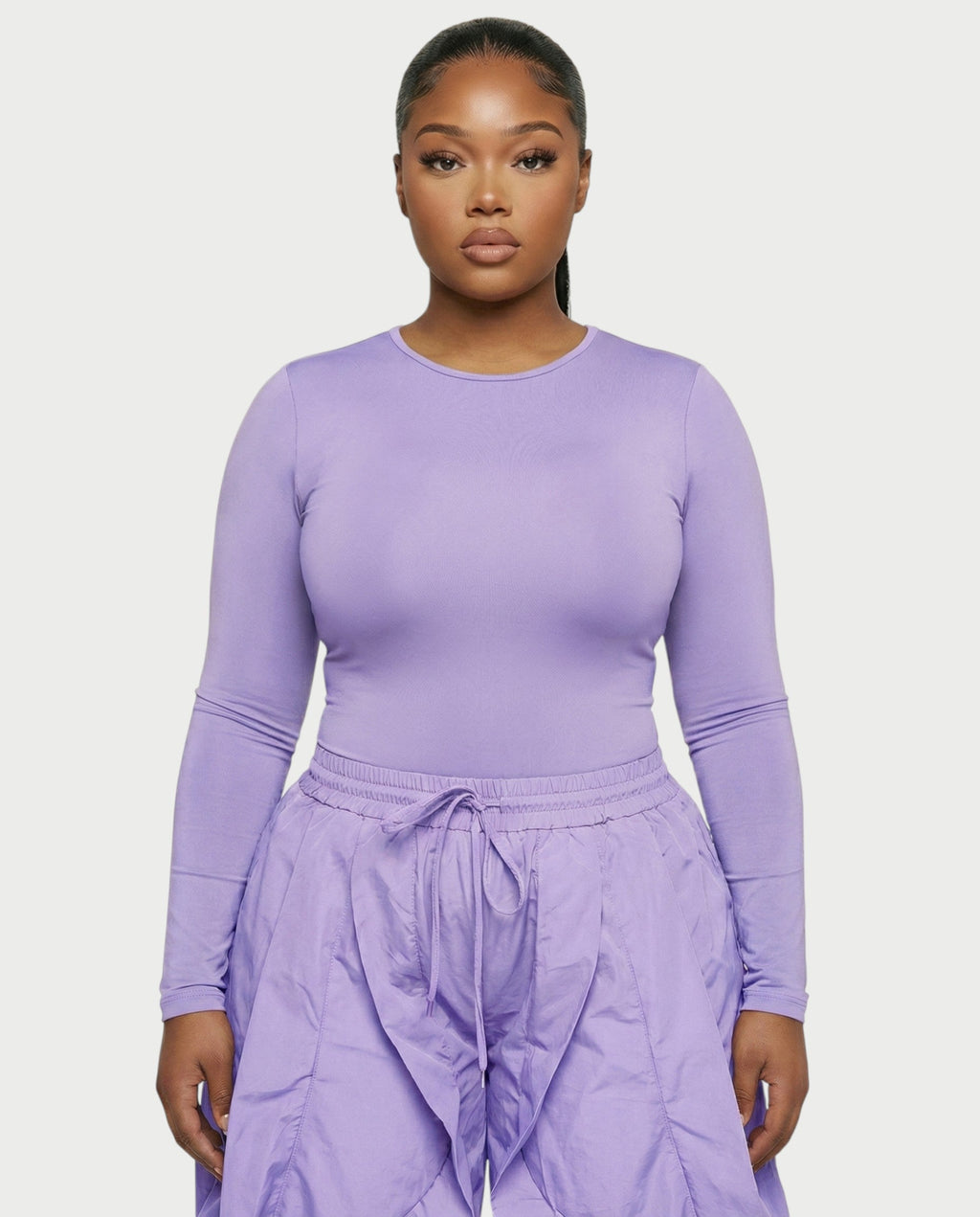 SILVA Sculpting Top & Wide-Leg Cargo Pants Set