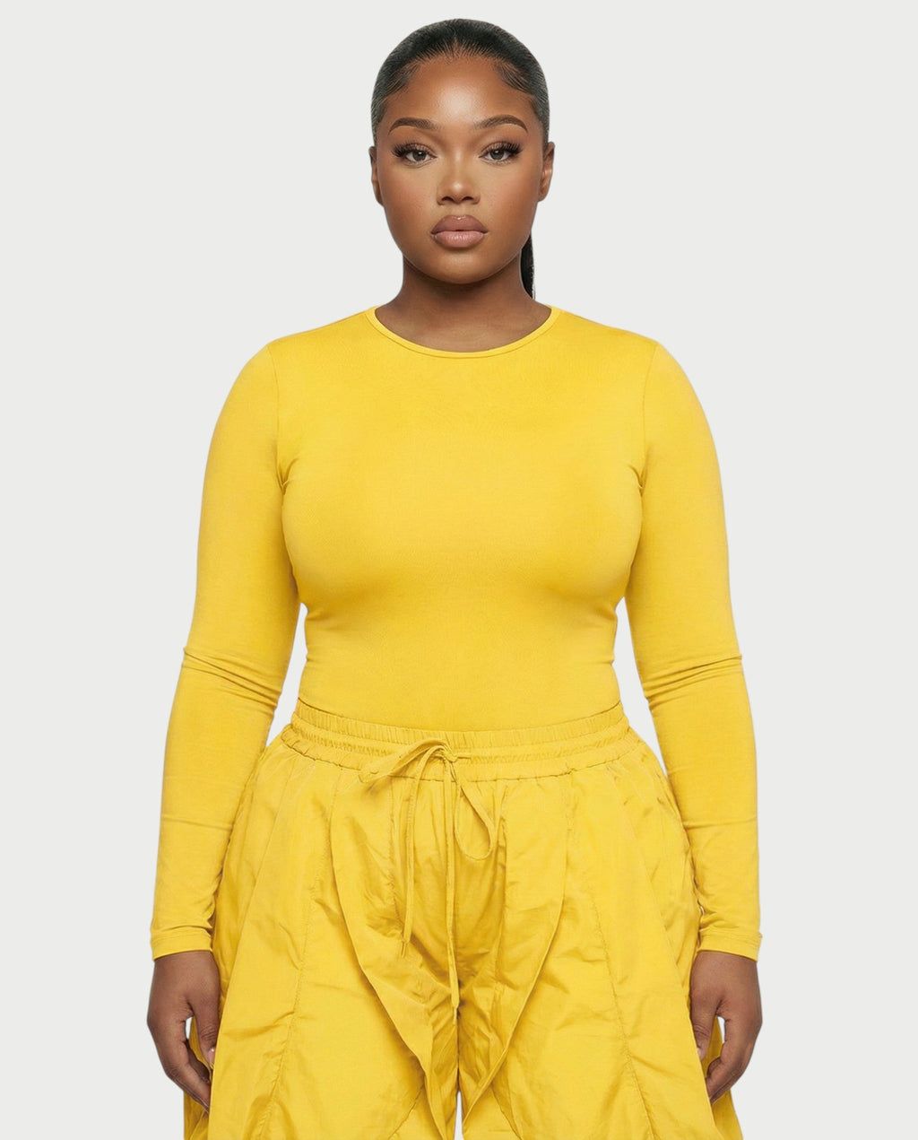 SILVA Sculpting Top & Wide-Leg Cargo Pants Set