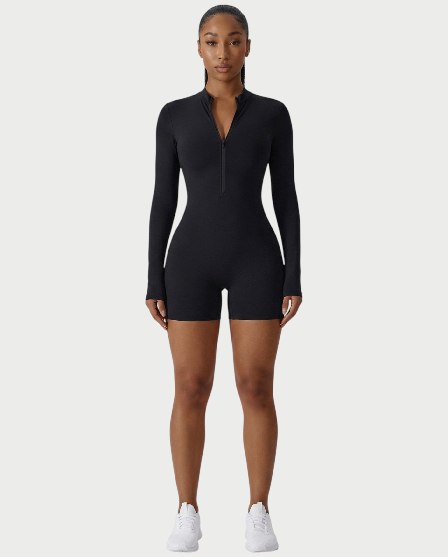 ARMINA Long Sleeve Romper