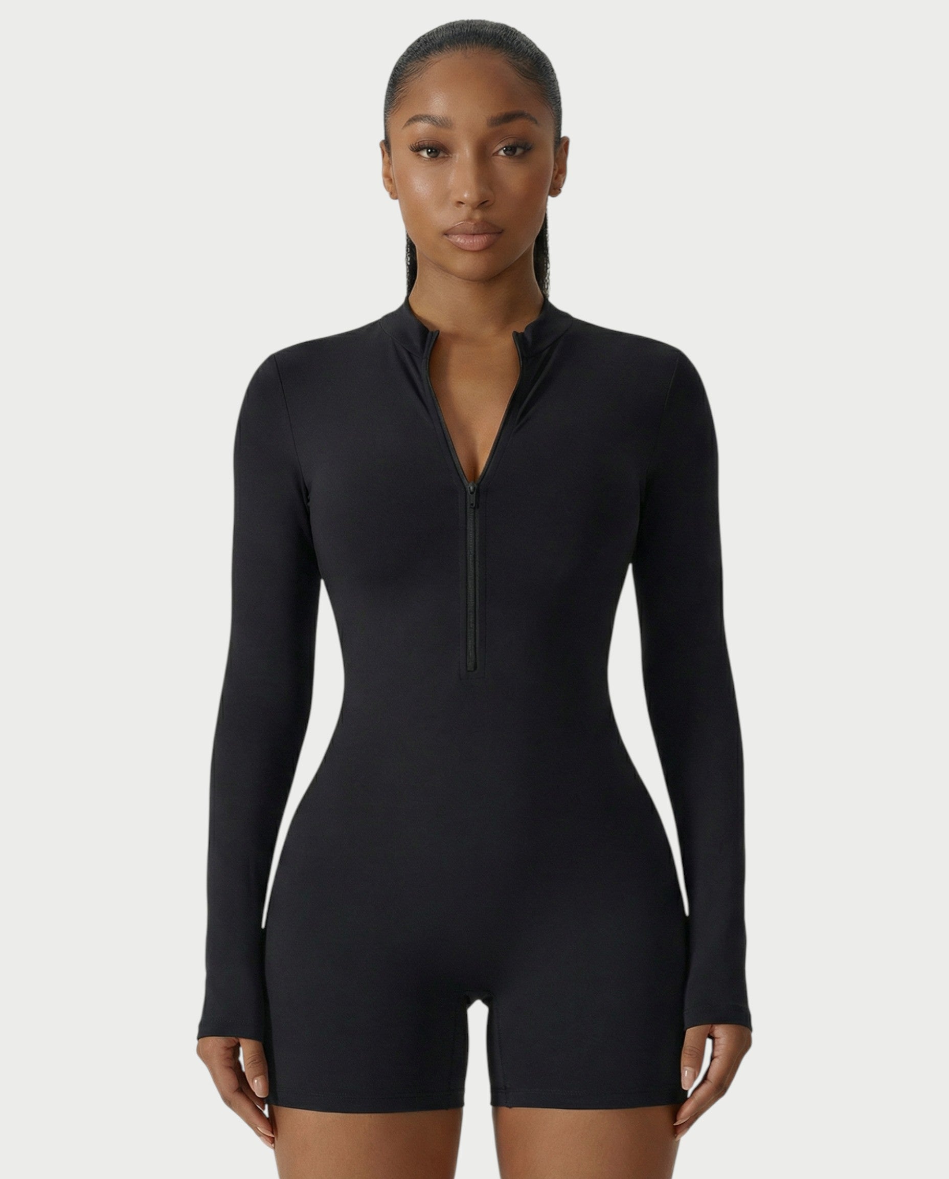 ARMINA Long Sleeve Romper