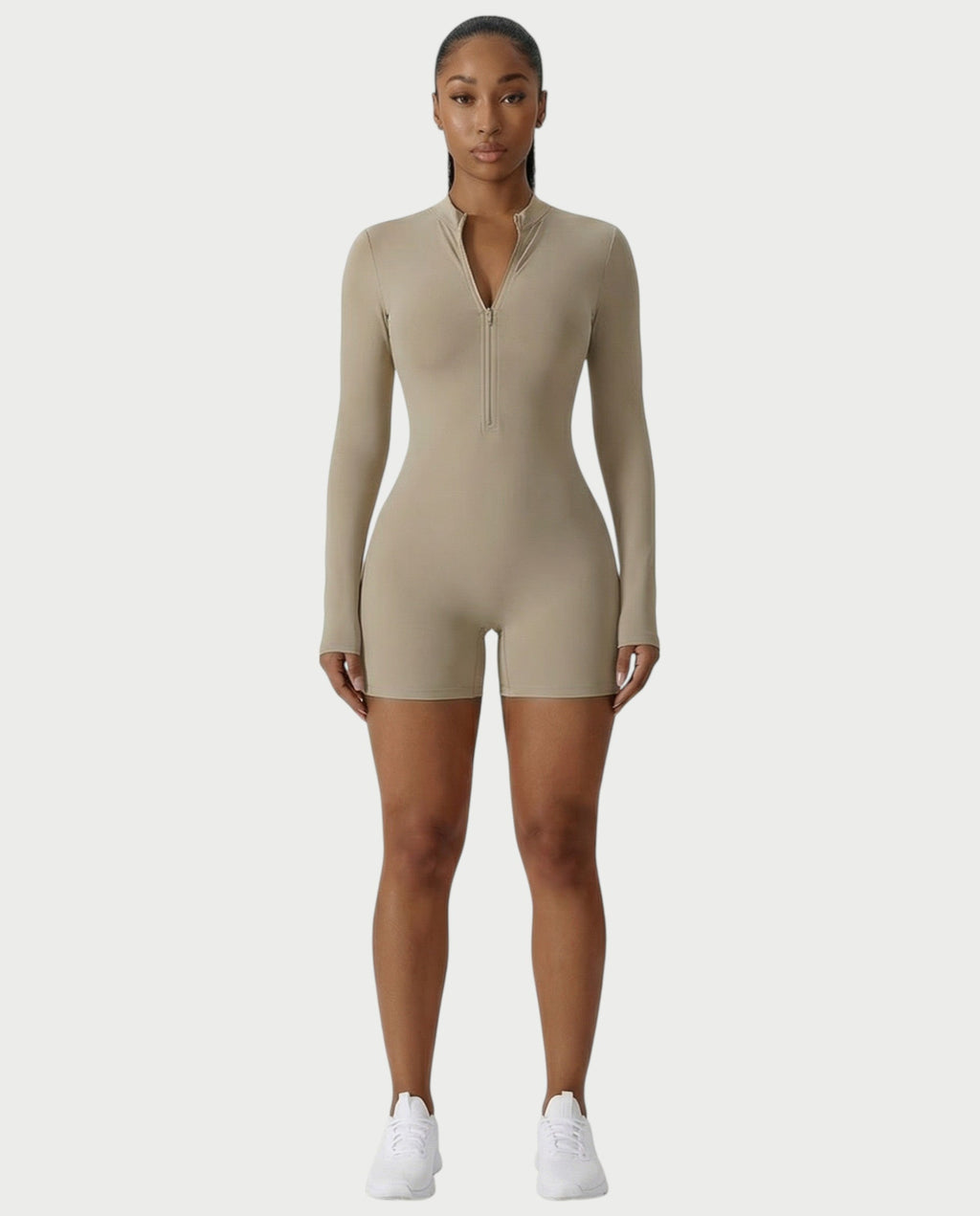 ARMINA Long Sleeve Romper