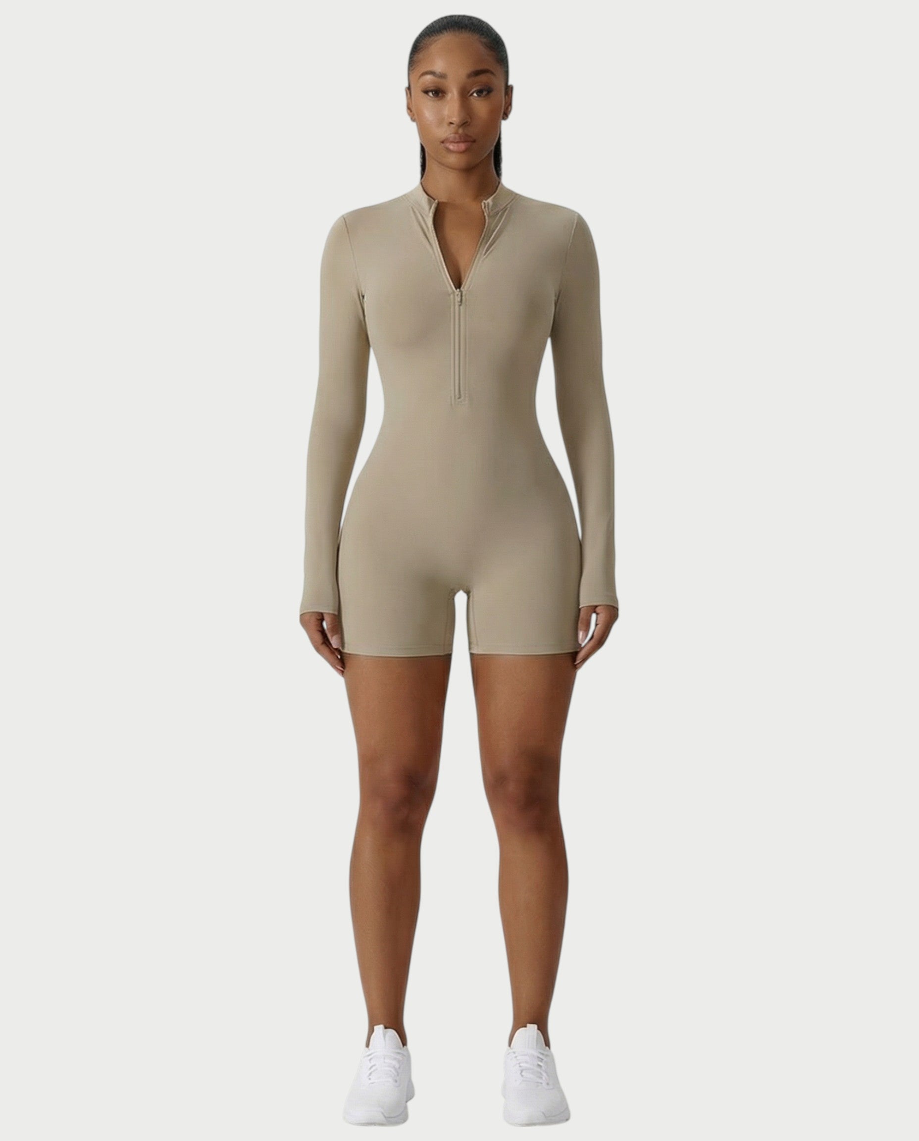 ARMINA Long Sleeve Romper