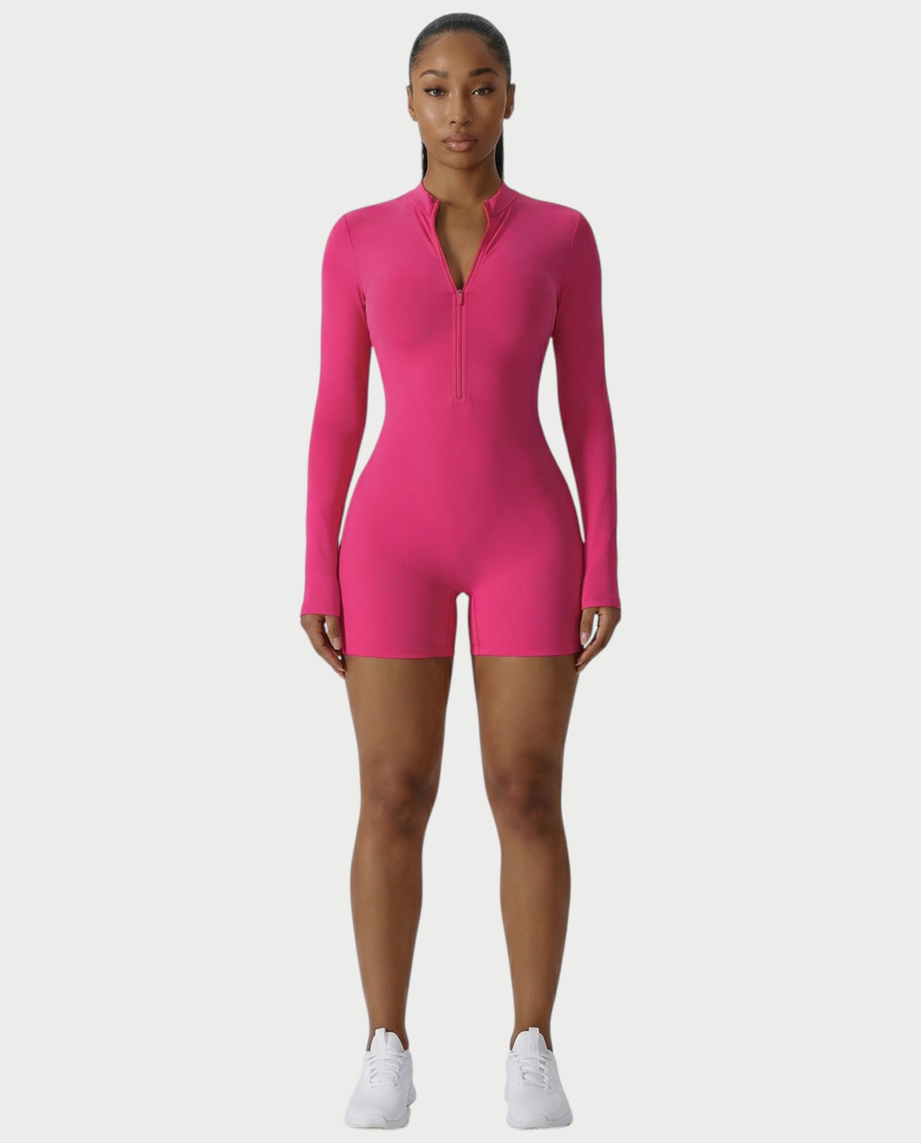 ARMINA Long Sleeve Romper
