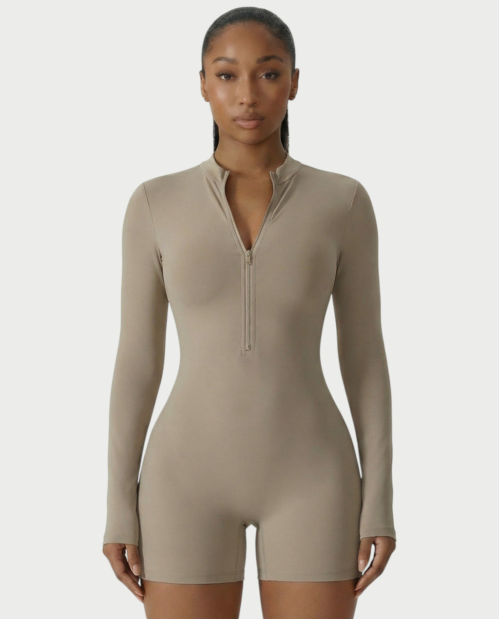 ARMINA Long Sleeve Romper