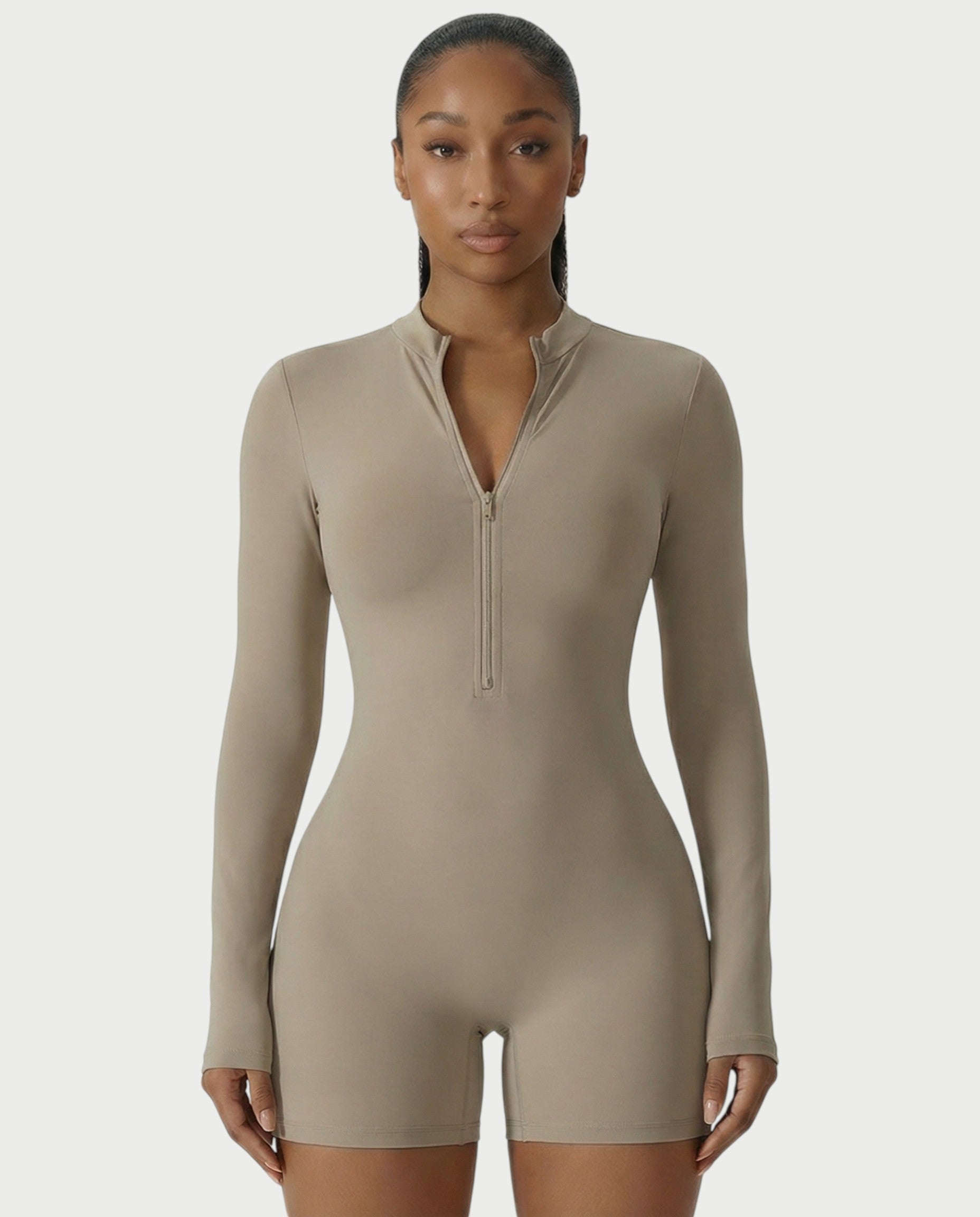 ARMINA Long Sleeve Romper