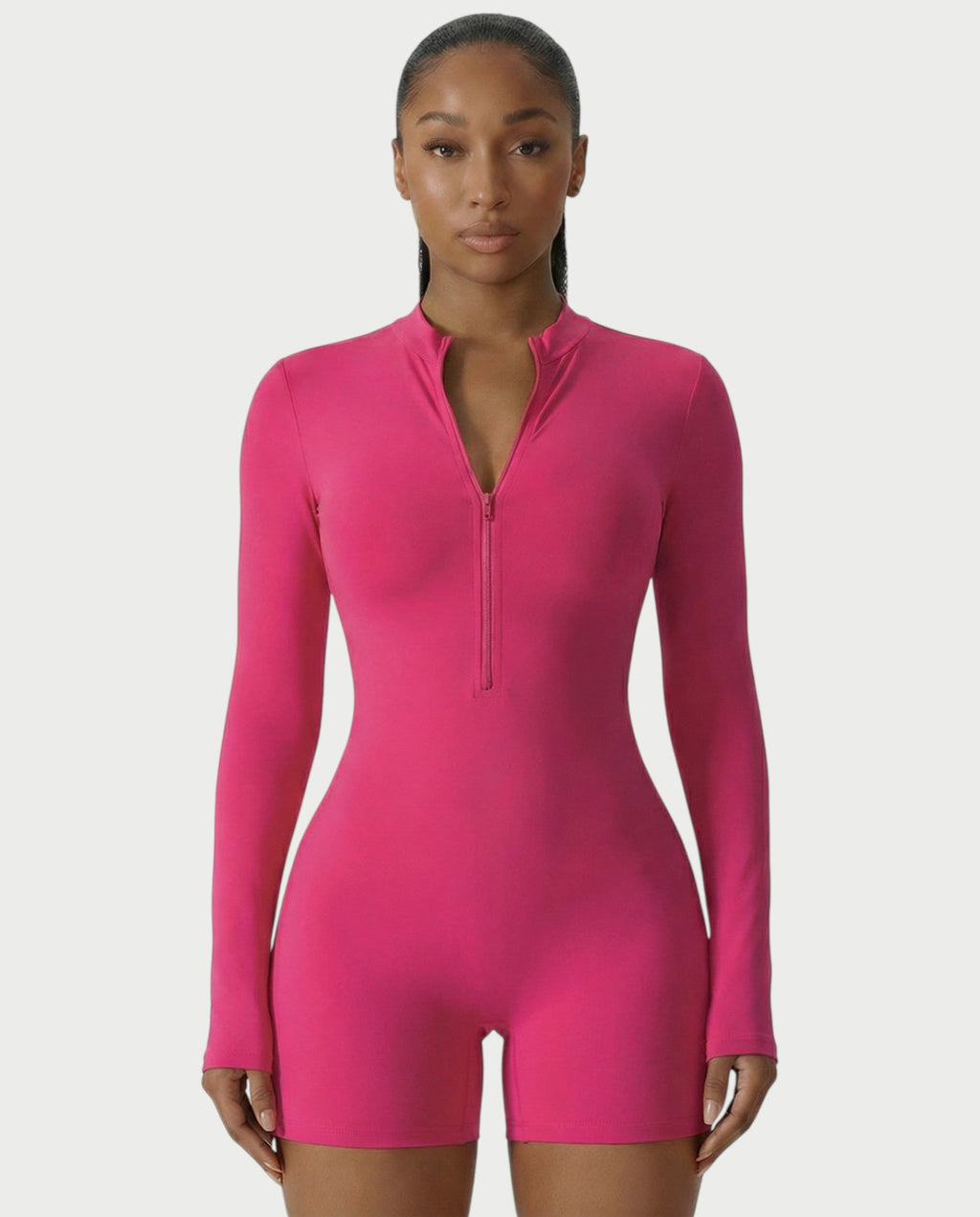 ARMINA Long Sleeve Romper
