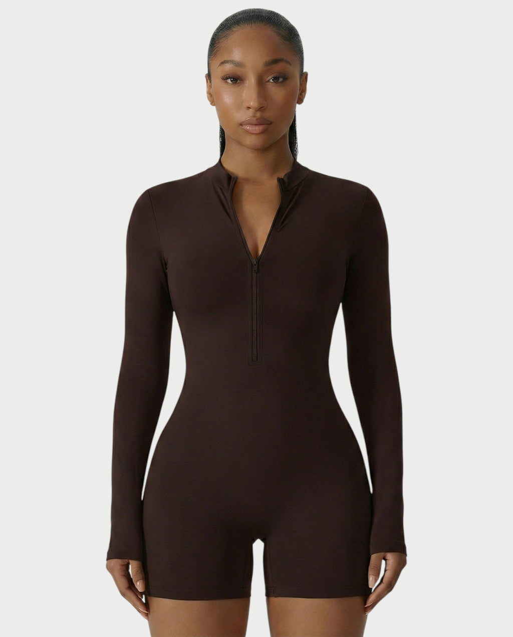ARMINA Long Sleeve Romper