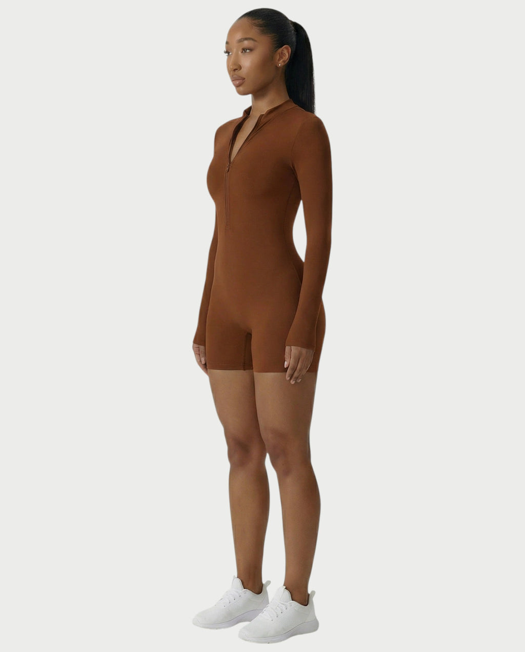 ARMINA Long Sleeve Romper