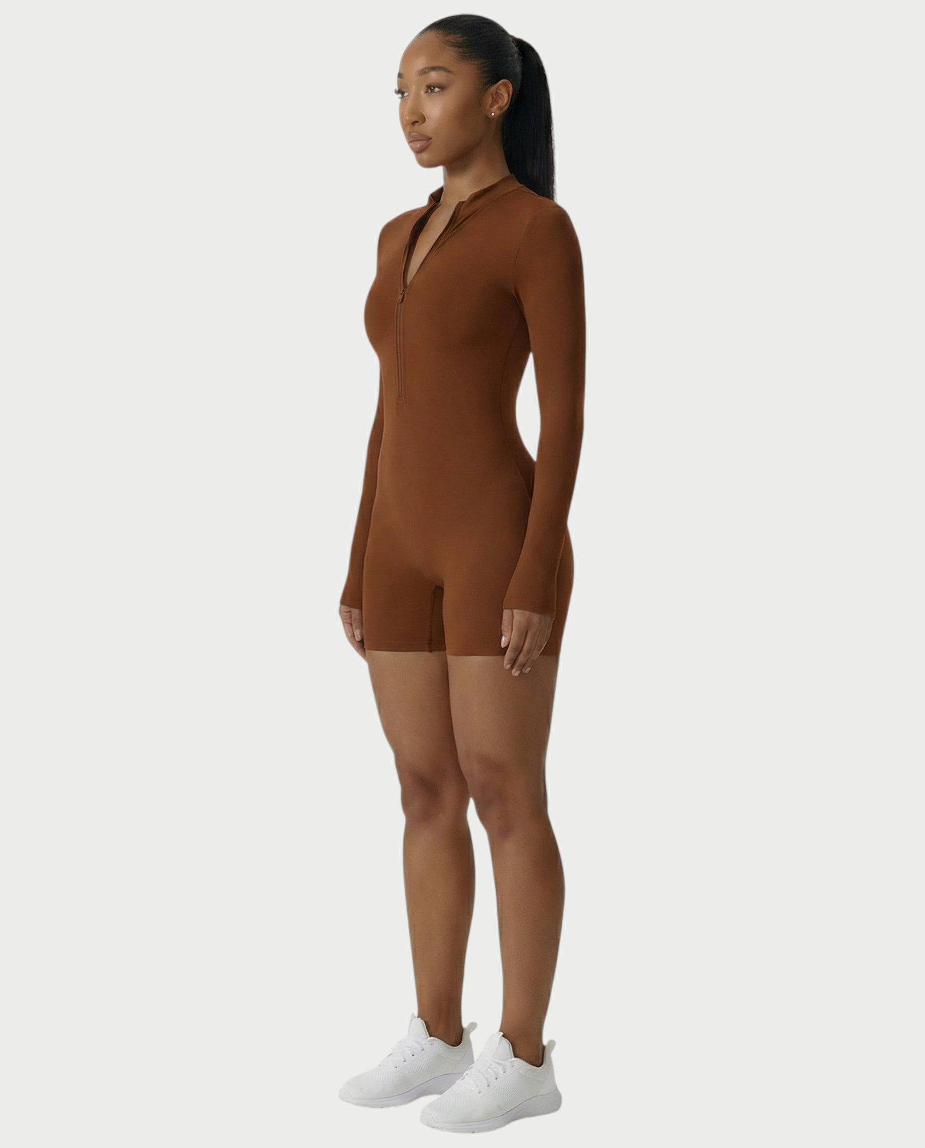 ARMINA Long Sleeve Romper