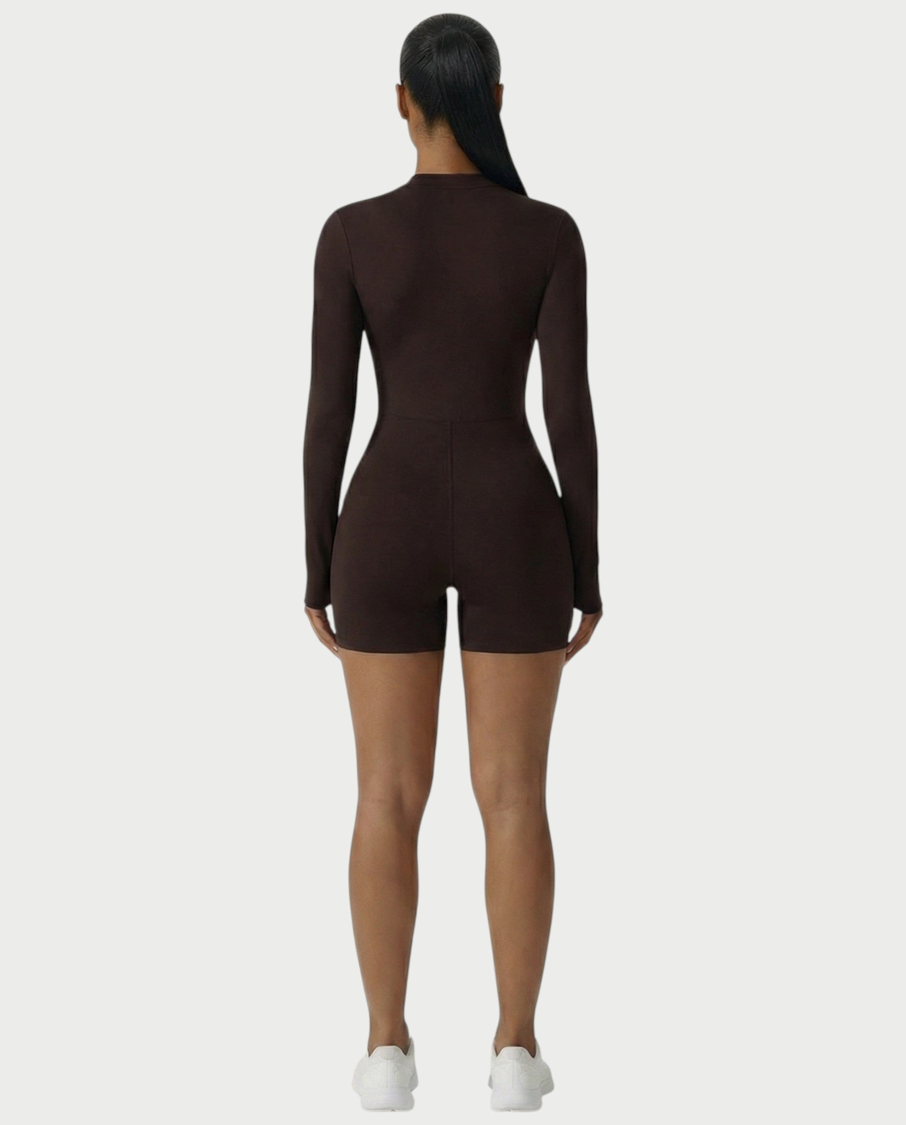 ARMINA Long Sleeve Romper