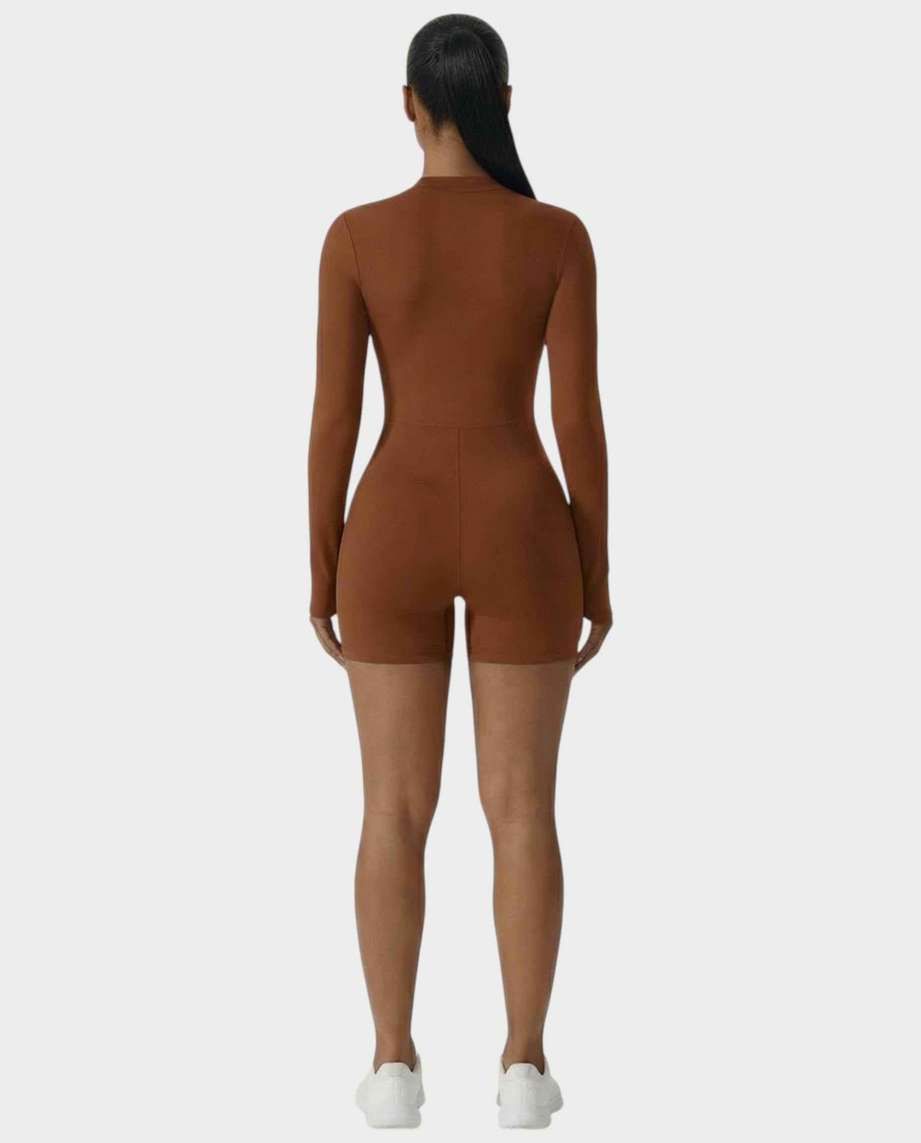 ARMINA Long Sleeve Romper