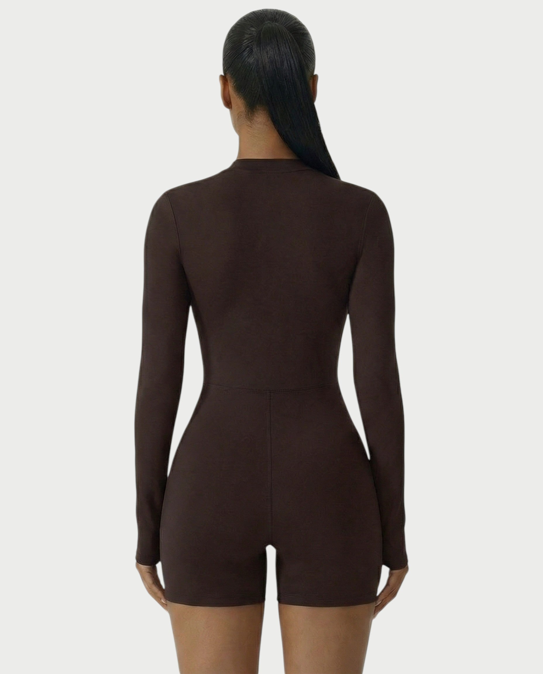 ARMINA Long Sleeve Romper
