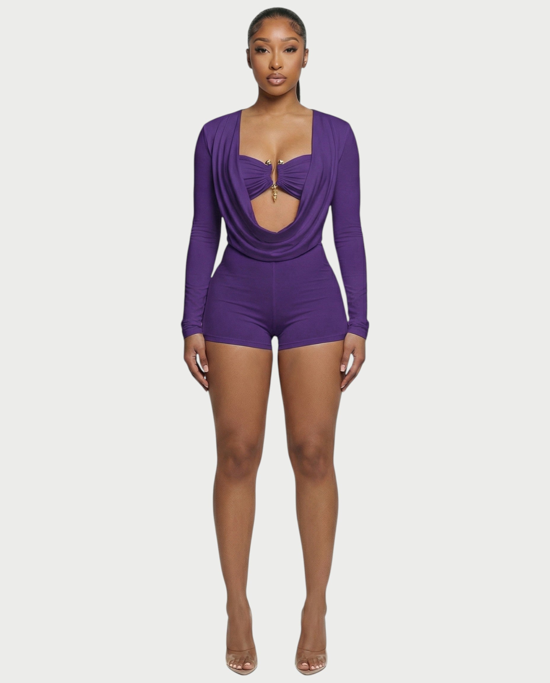 ARIELLE Halter Neck Romper