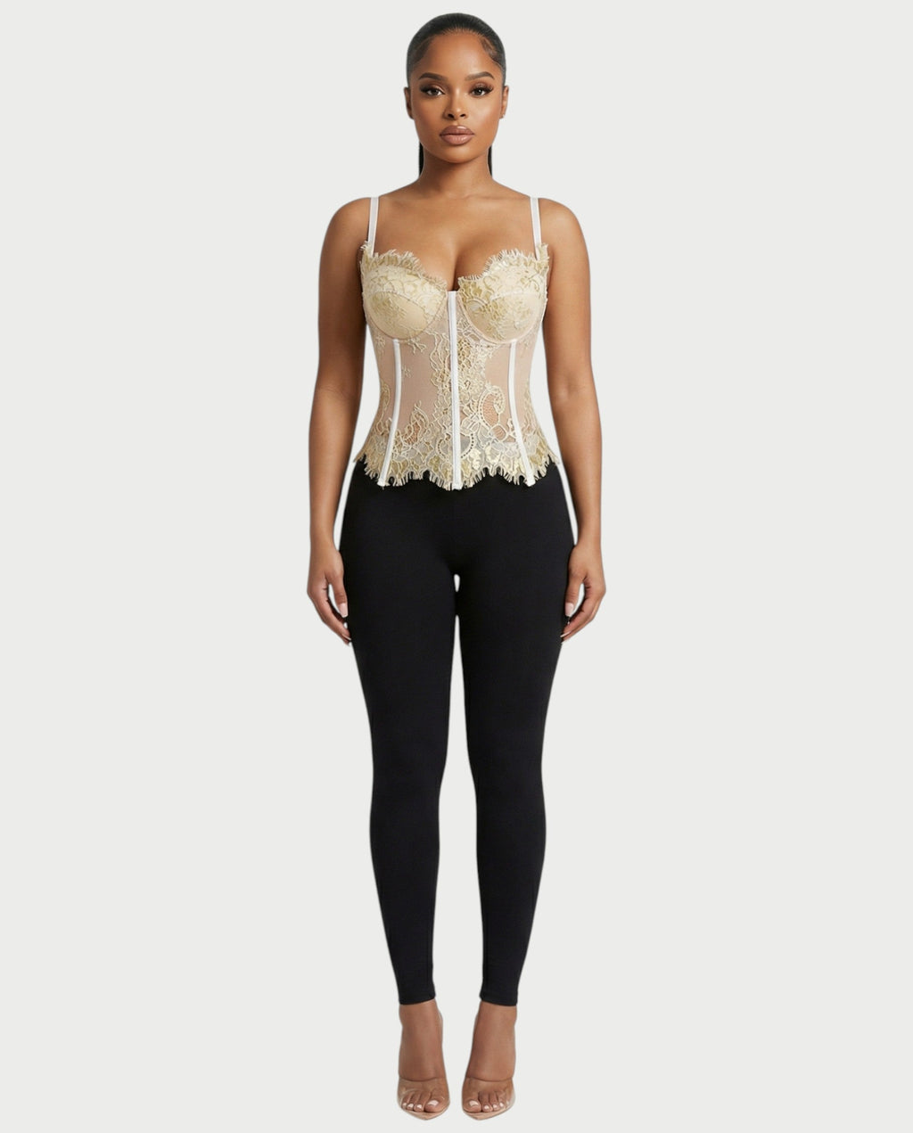 SAMIE Lace Corset Top
